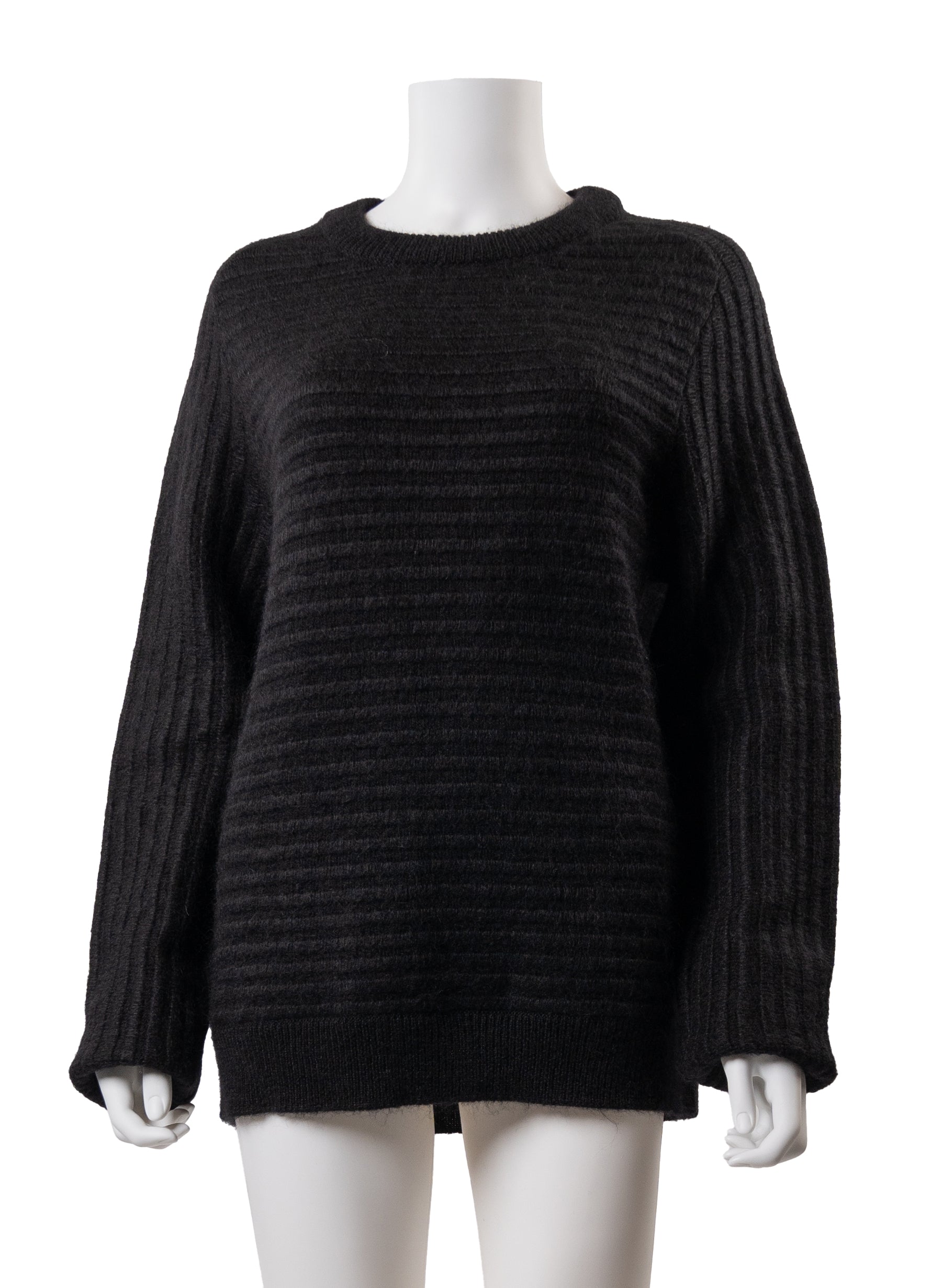 Saint Laurent Wool Mohair Blend Sailor Knit Sweater