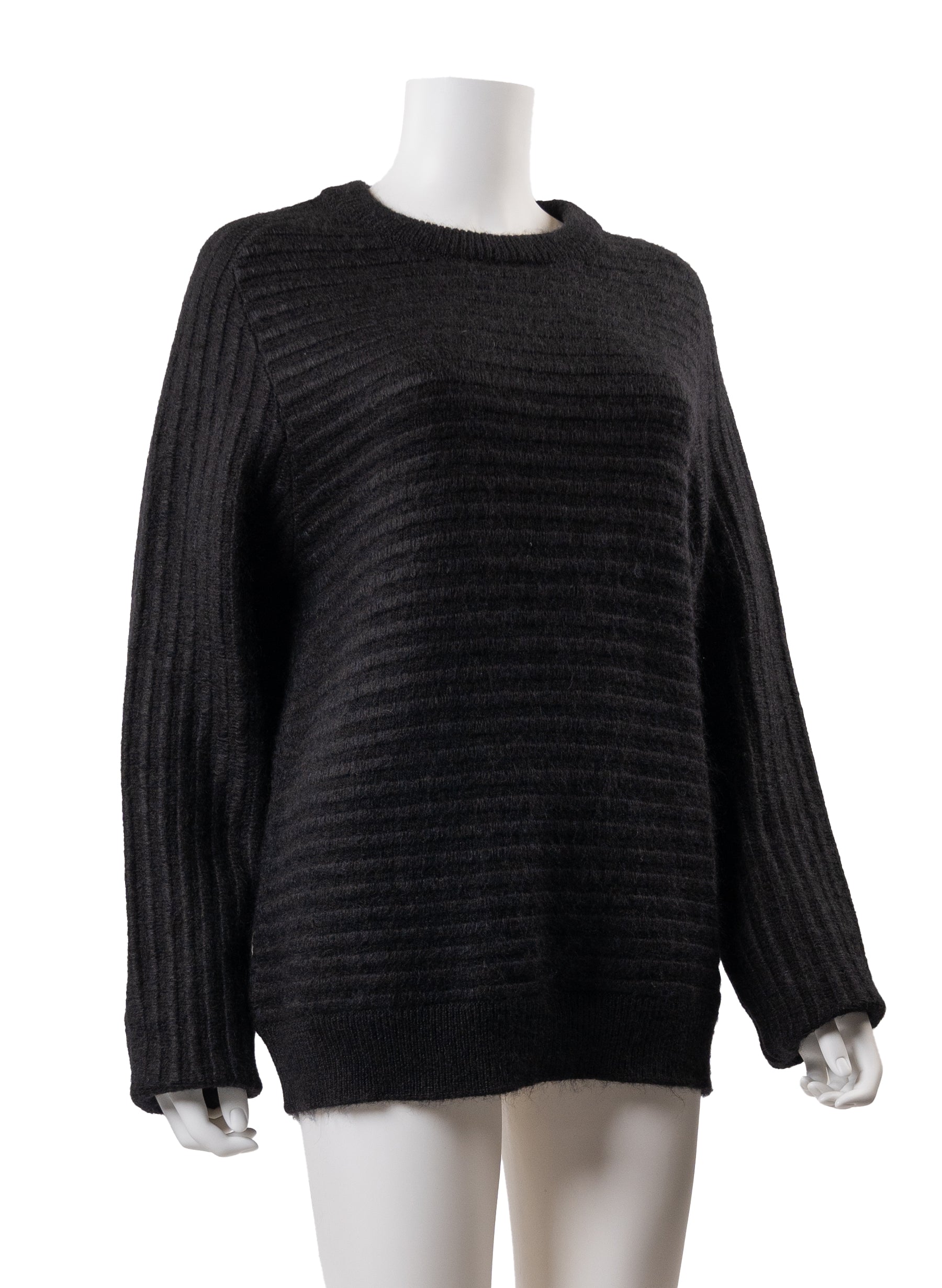 Saint Laurent Wool Mohair Blend Sailor Knit Sweater