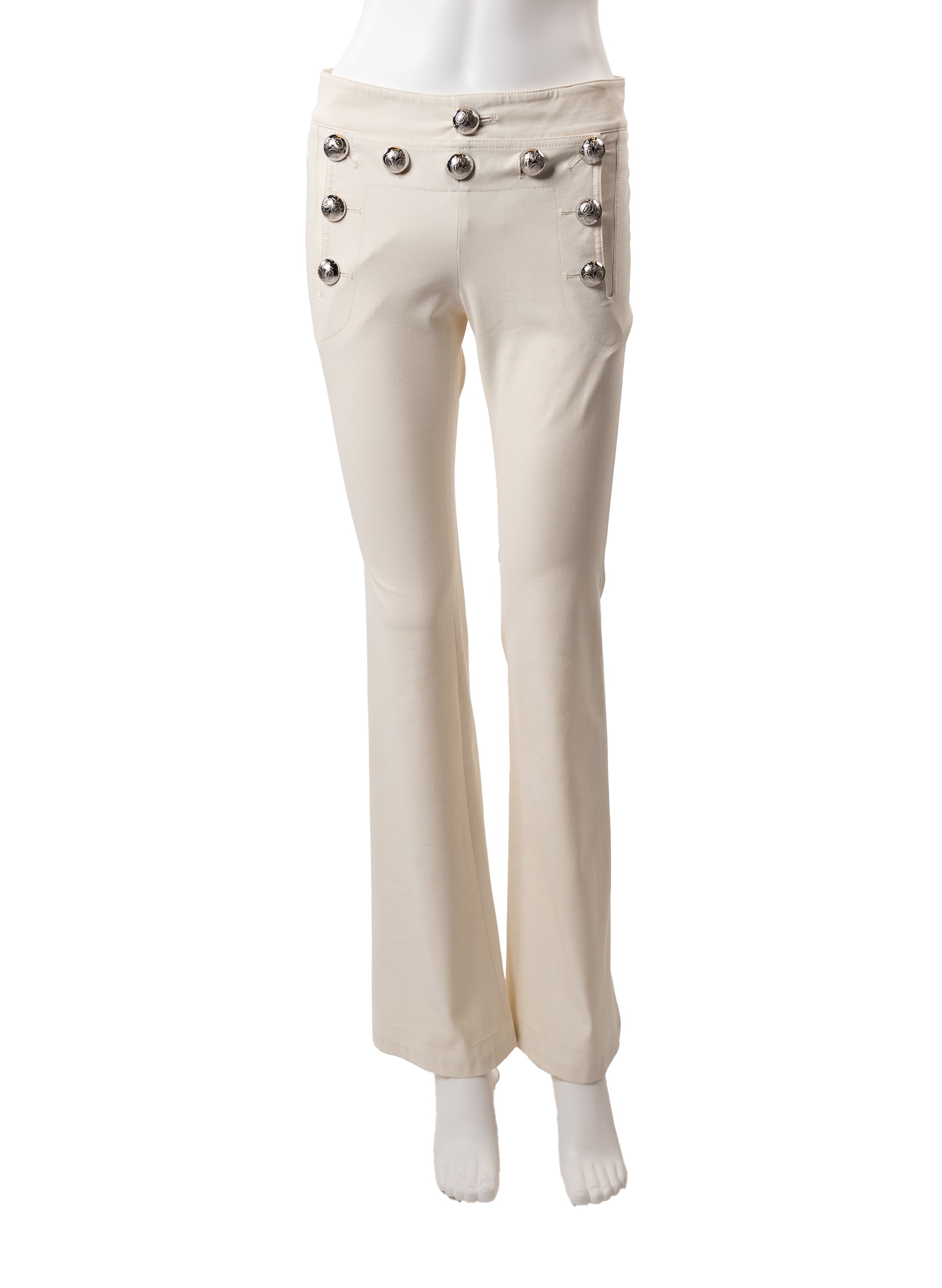 Gucci Embellished Flare Leg Pants