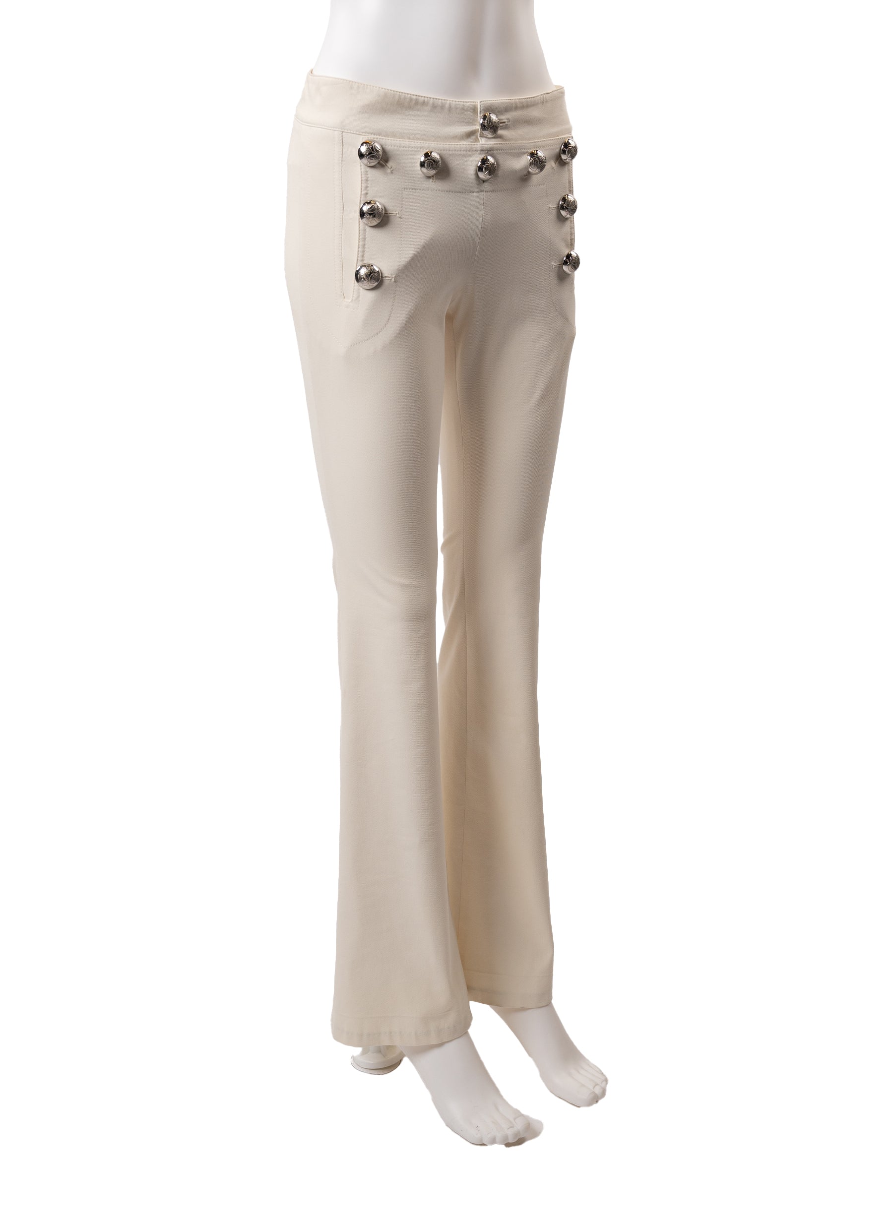 Gucci Embellished Flare Leg Pants