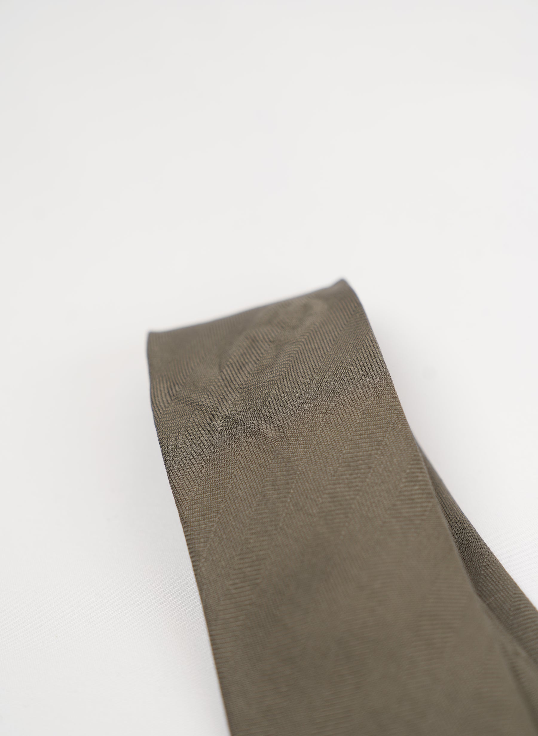 Hermès Silk Olive Tie