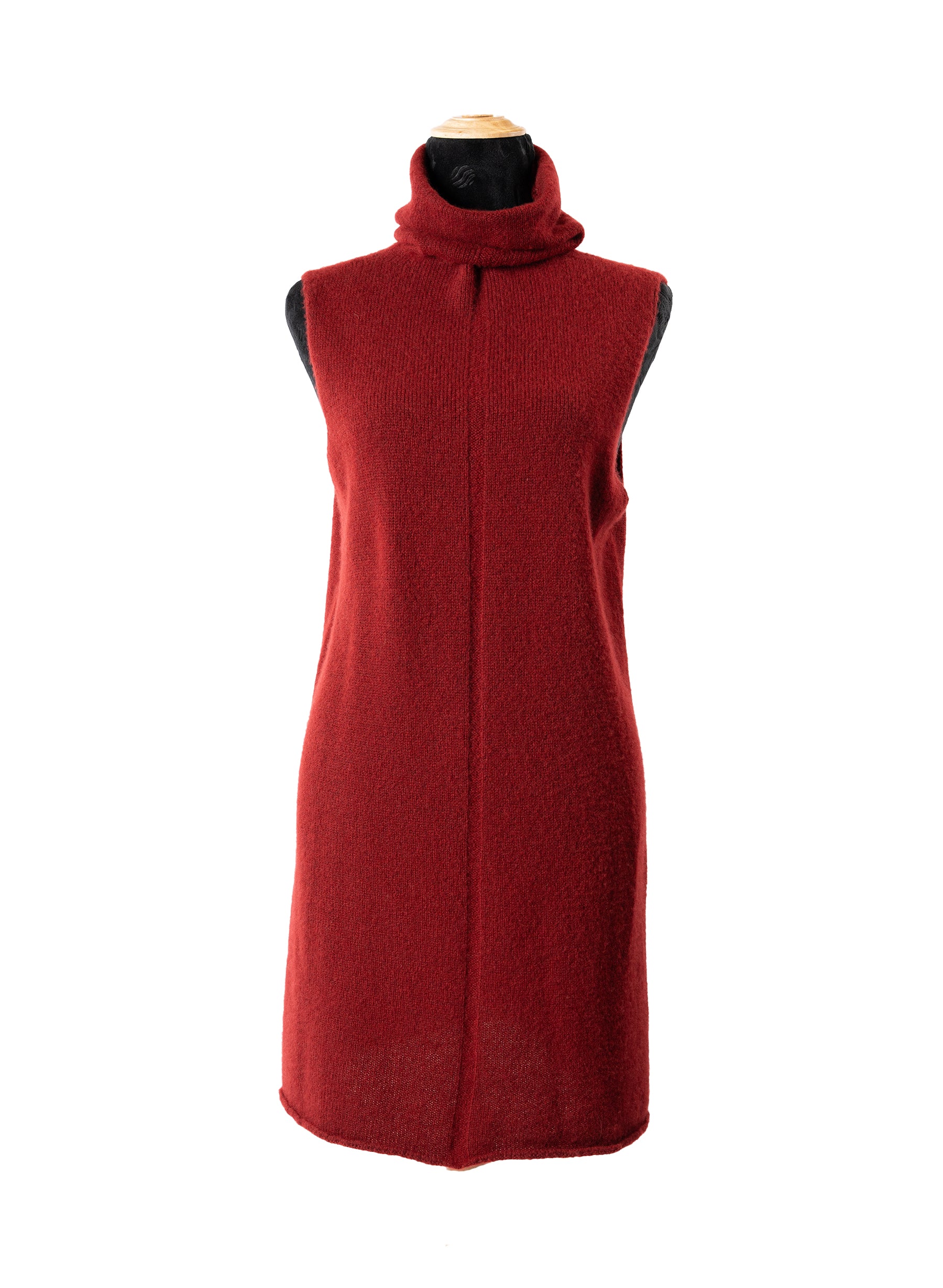 The Row Cashmere Silk Sleeveless Sweater Dress