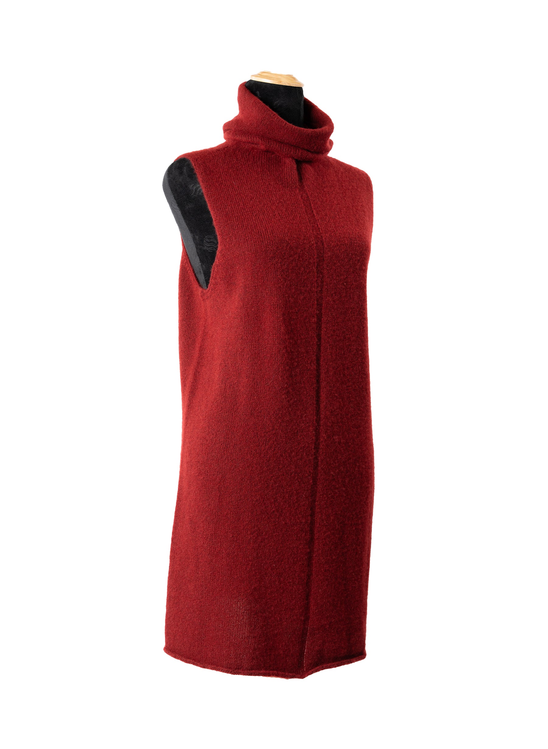 The Row Cashmere Silk Sleeveless Sweater Dress