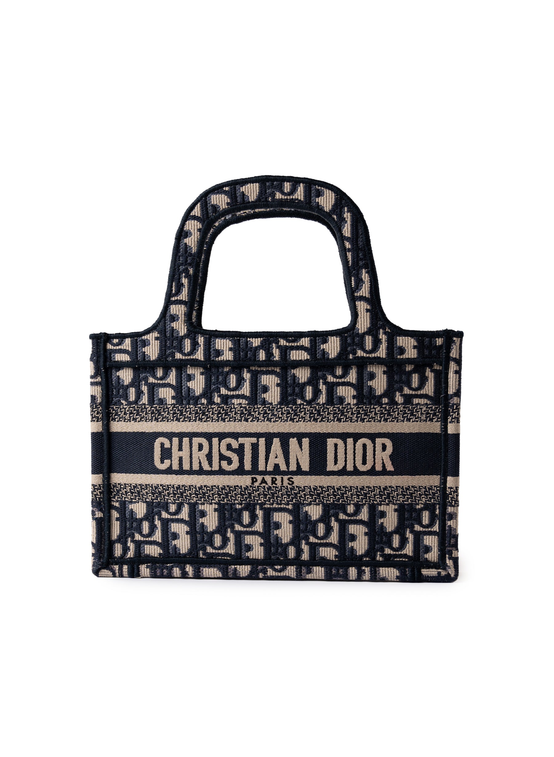 Christian Dior Oblique Mini Book Tote