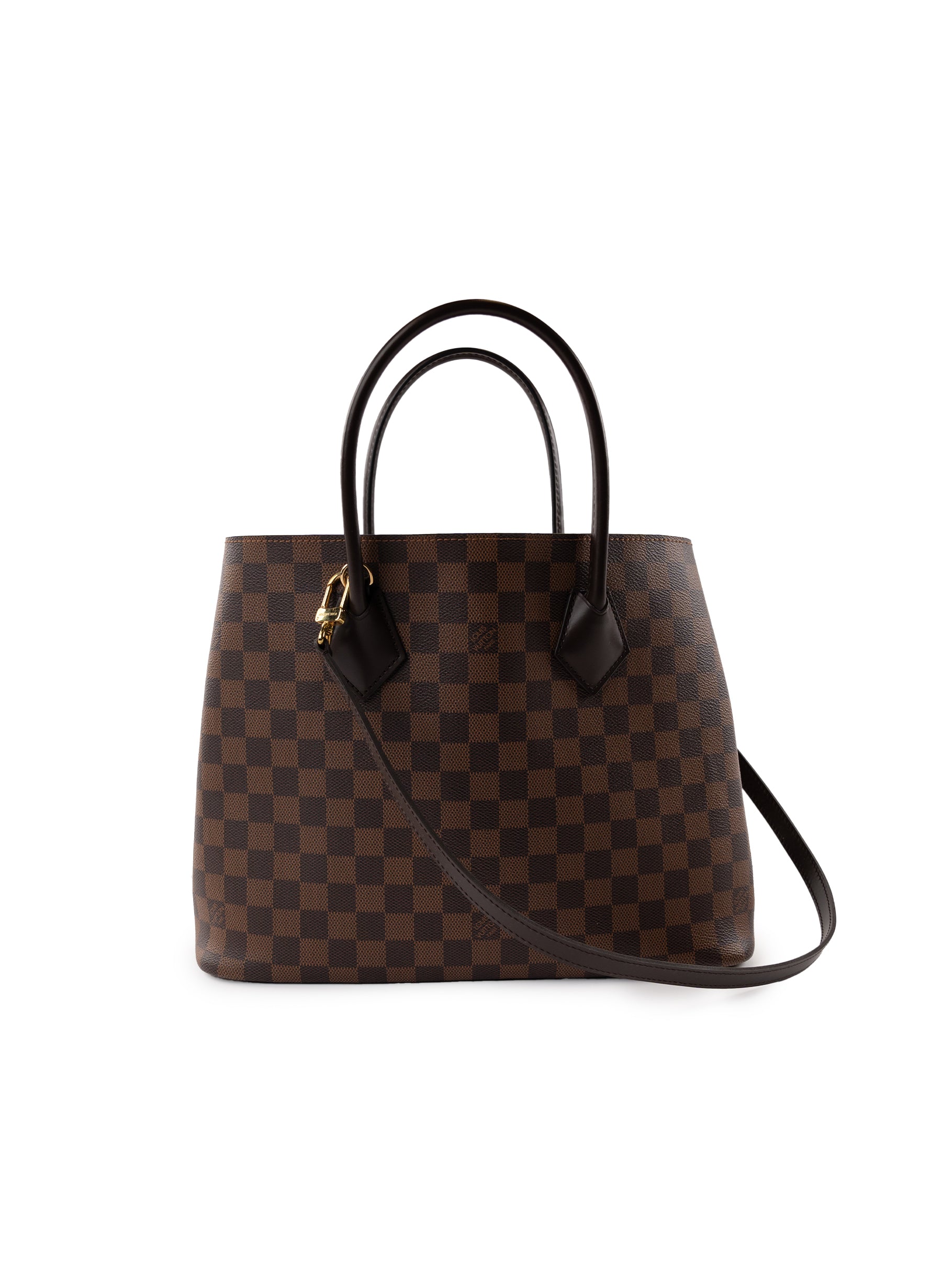 Louis Vuitton Damier Ebene Kensington Handle Bag