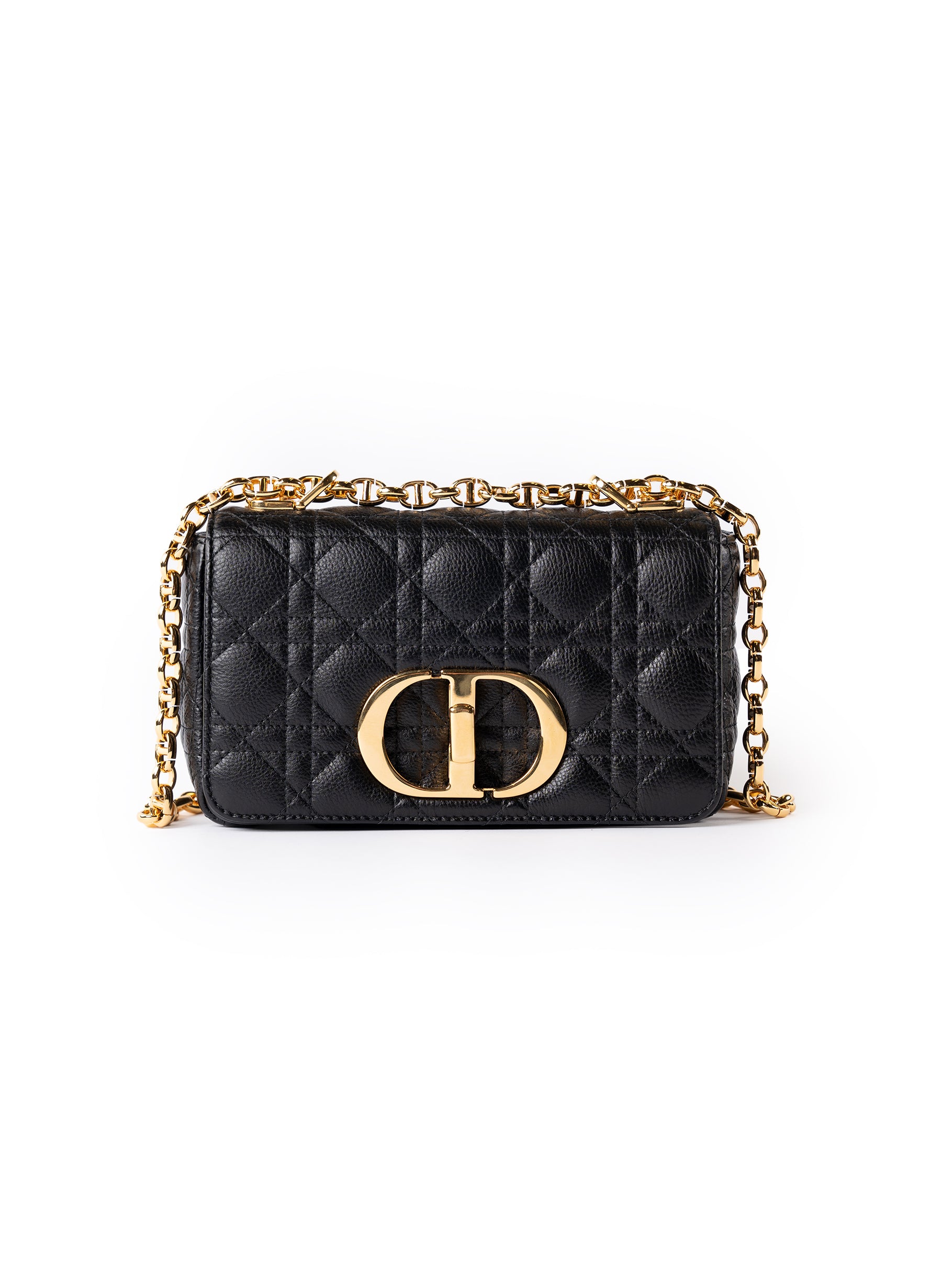 Christian Dior Quilted Cannage Small Caro Bag