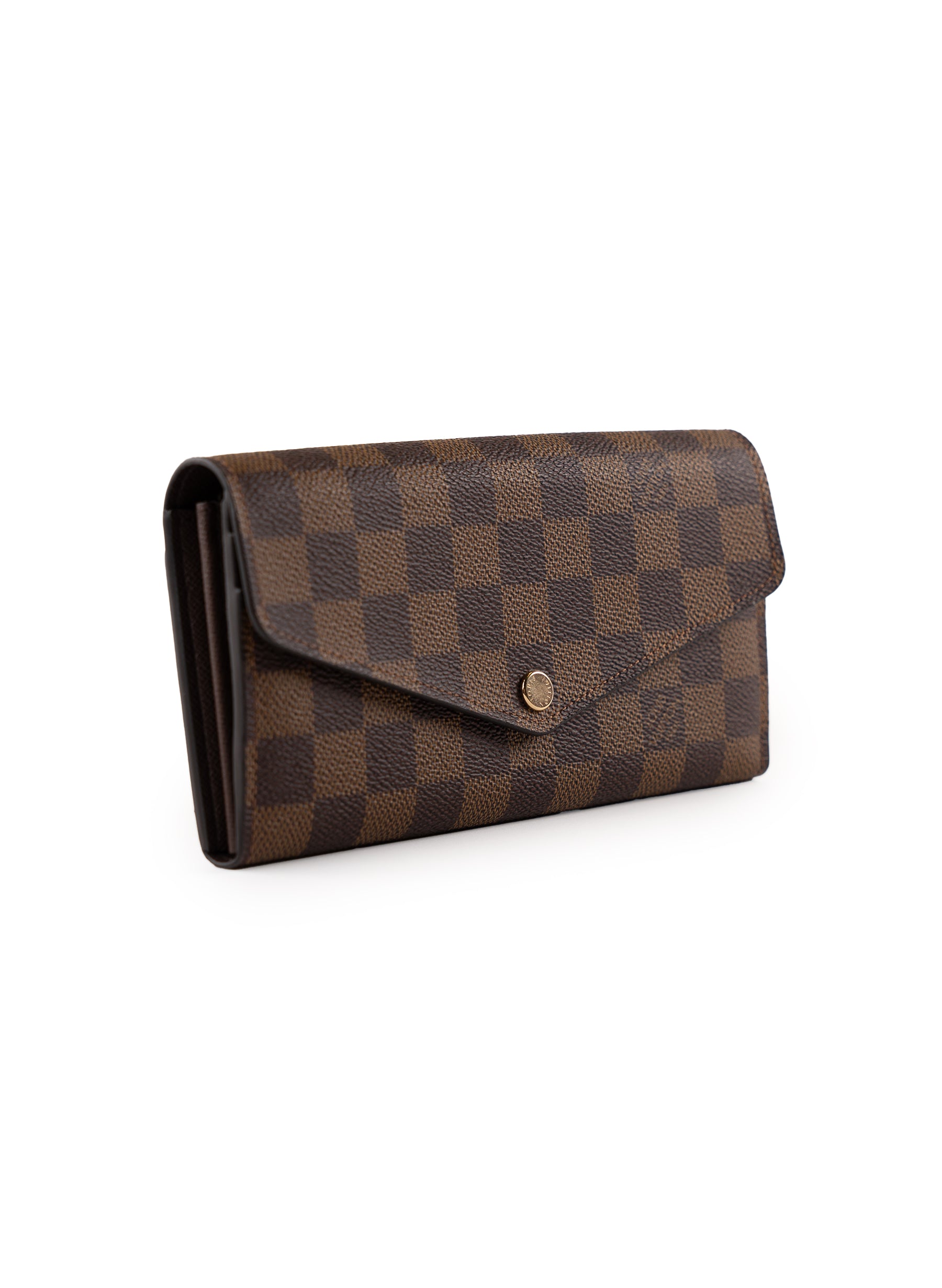 Louis Vuitton Damier Ebene Sarah Wallet NM