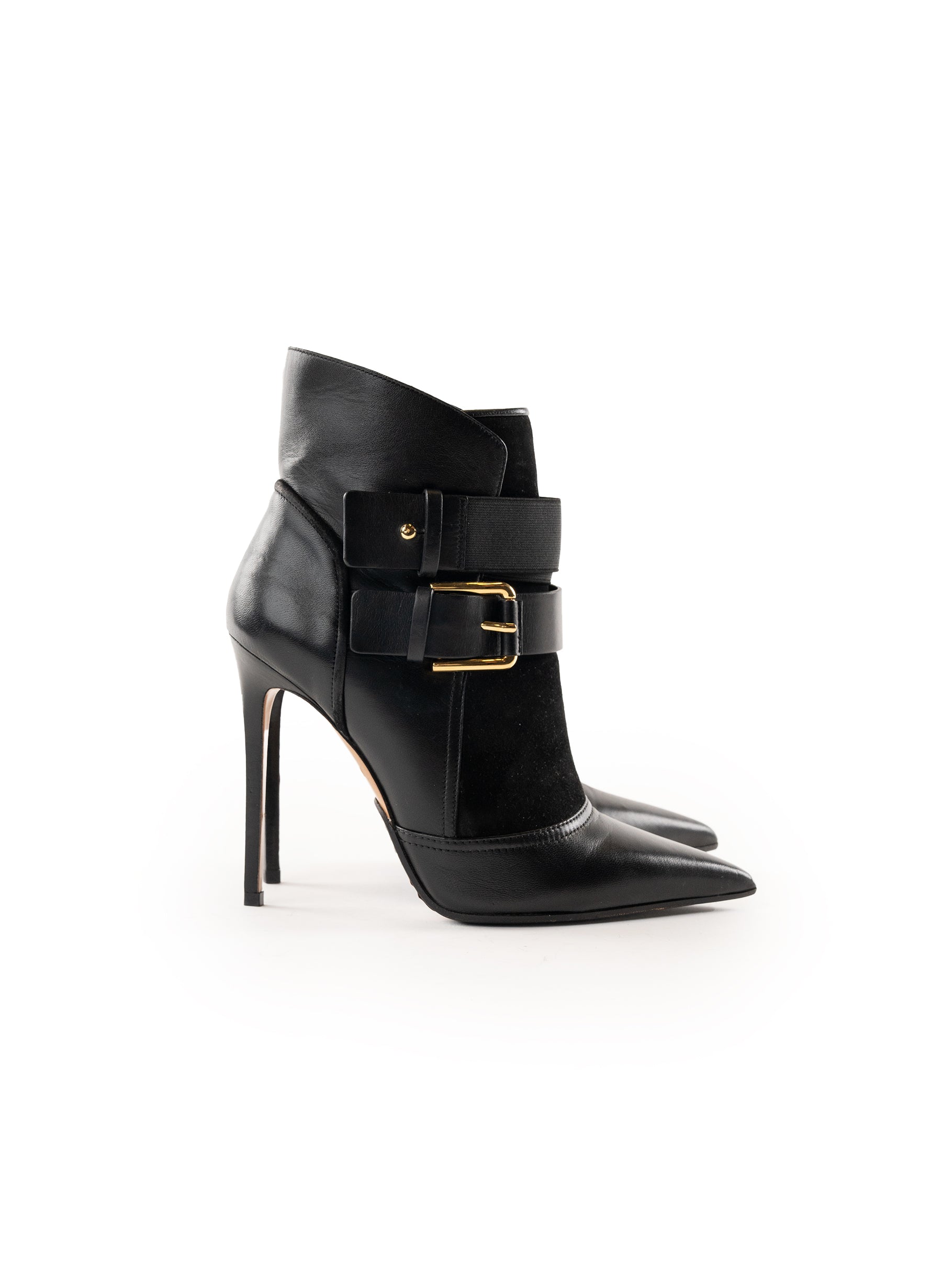 Balmain Anais 100mm Buckle Booties