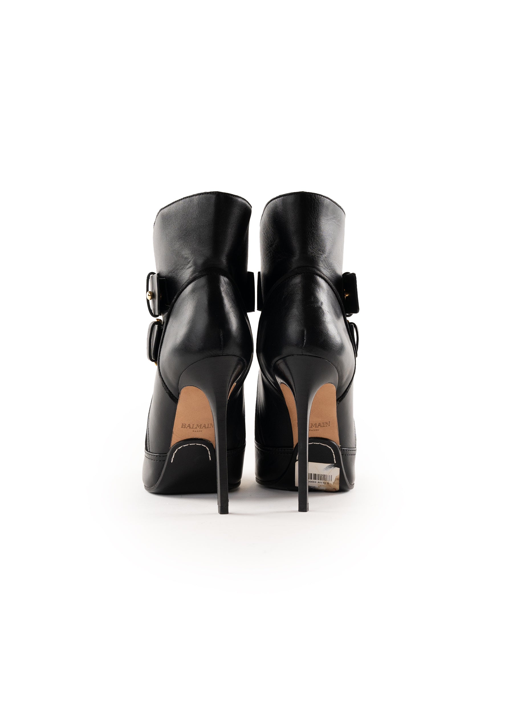 Balmain Anais 100mm Buckle Booties