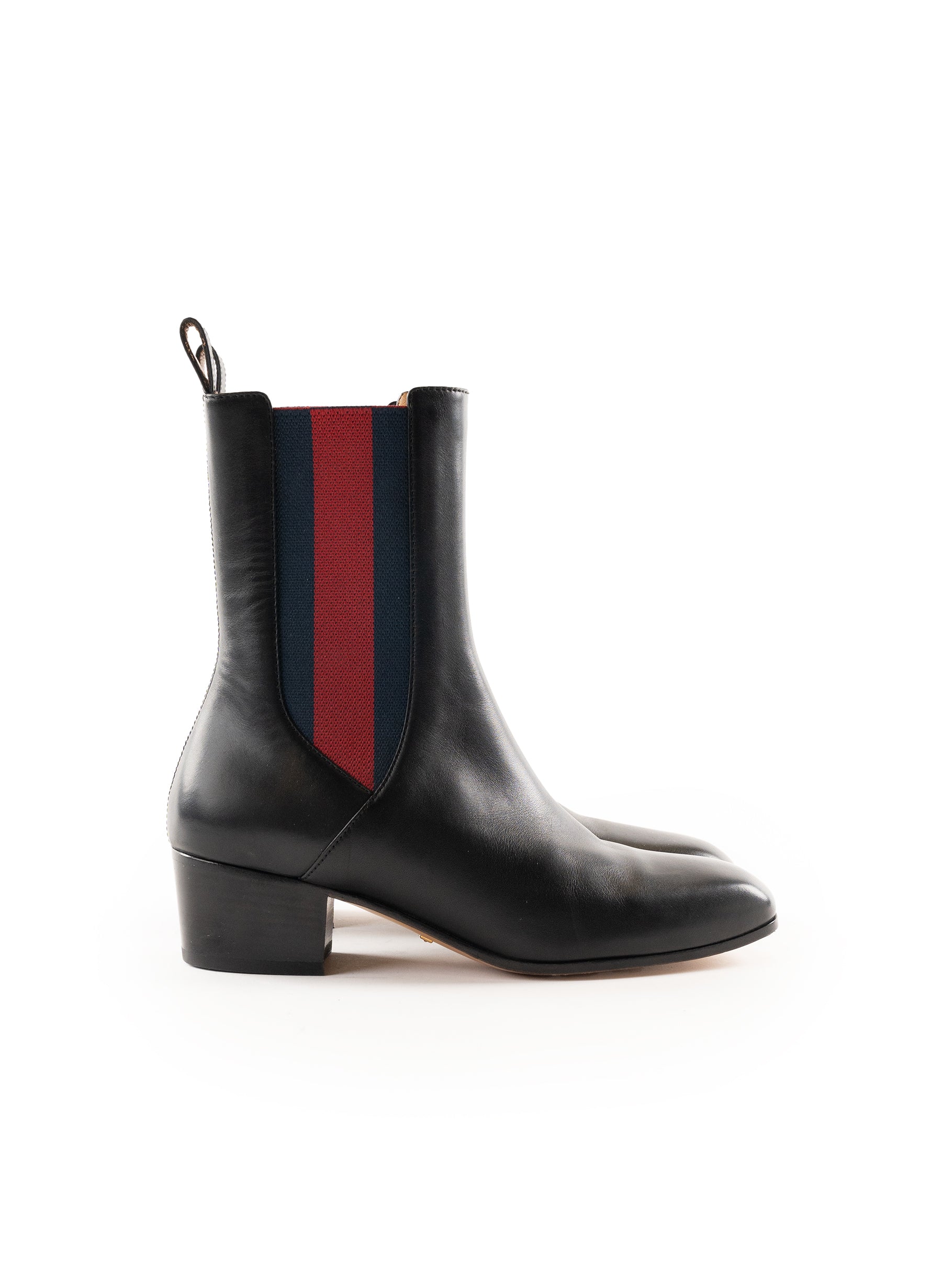 Gucci Karen Web Ankle Boots