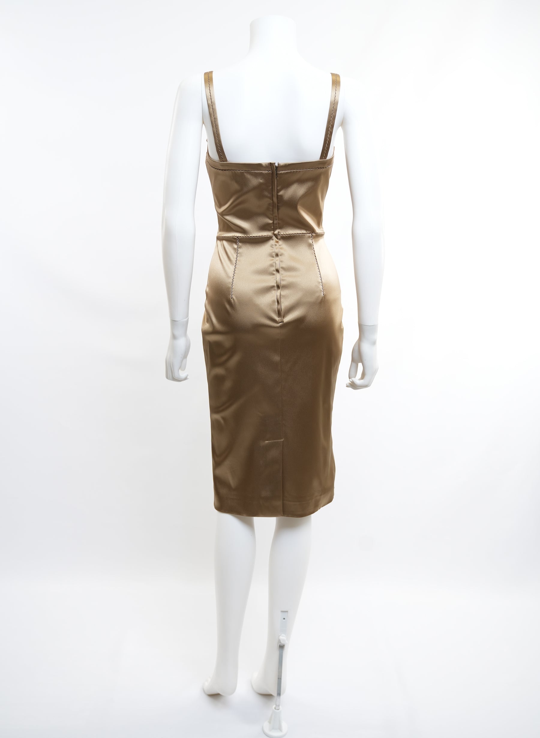 Dolce Gabbana Satin Slip Dress