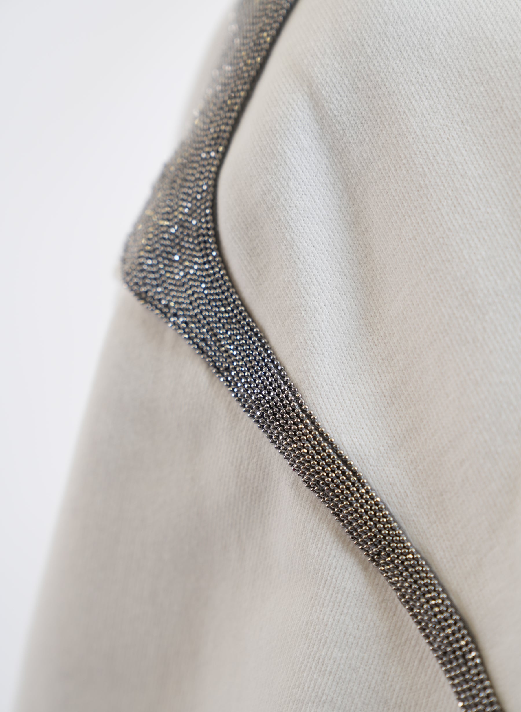 Brunello Cucinelli Beaded Zipper Jacket