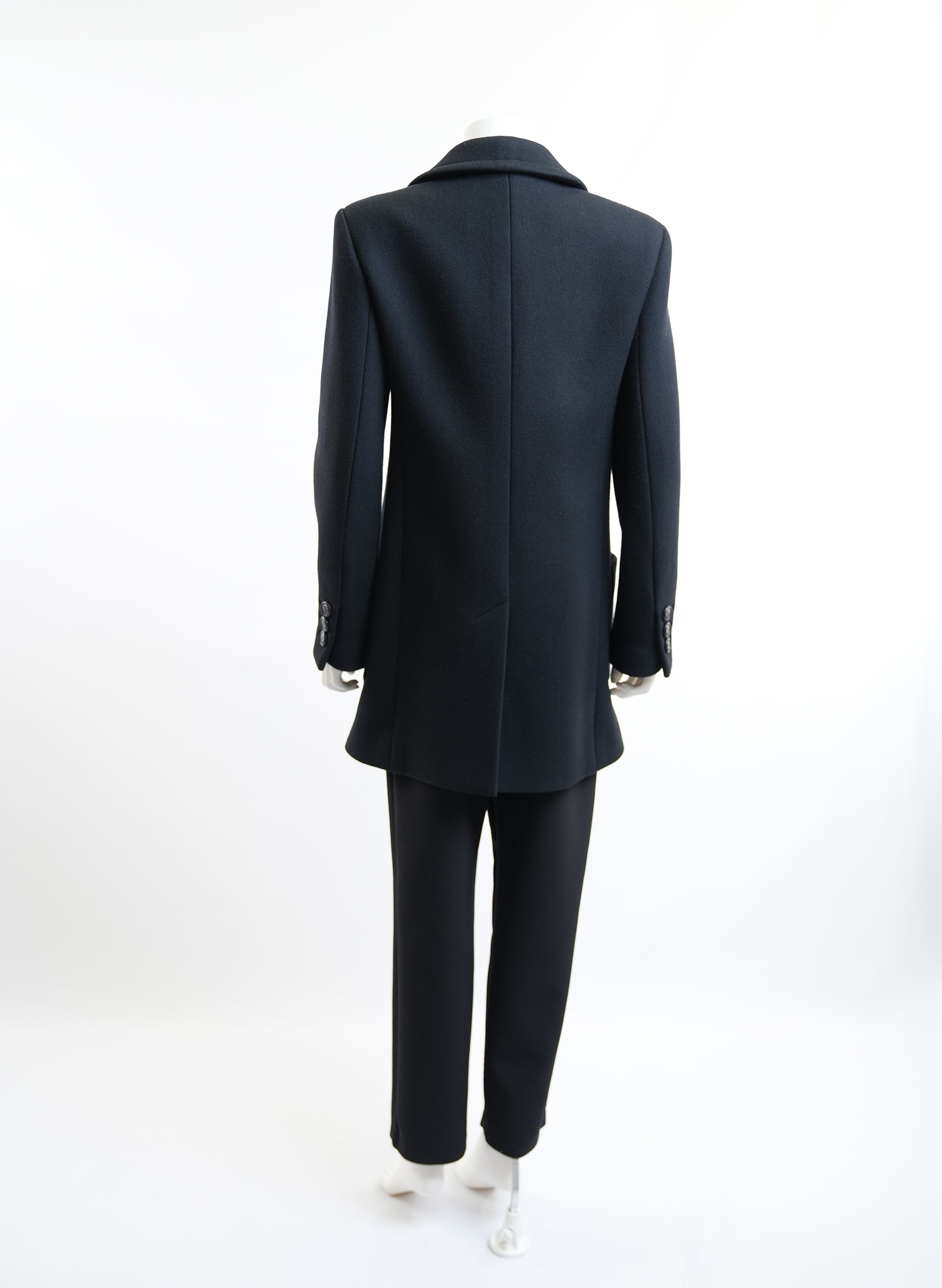 Chanel Double Breasted Peacoat Jacket