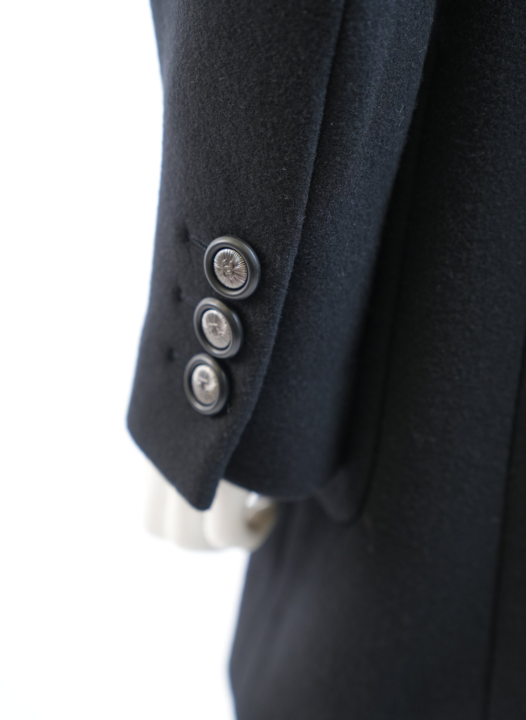 Chanel Double Breasted Peacoat Jacket