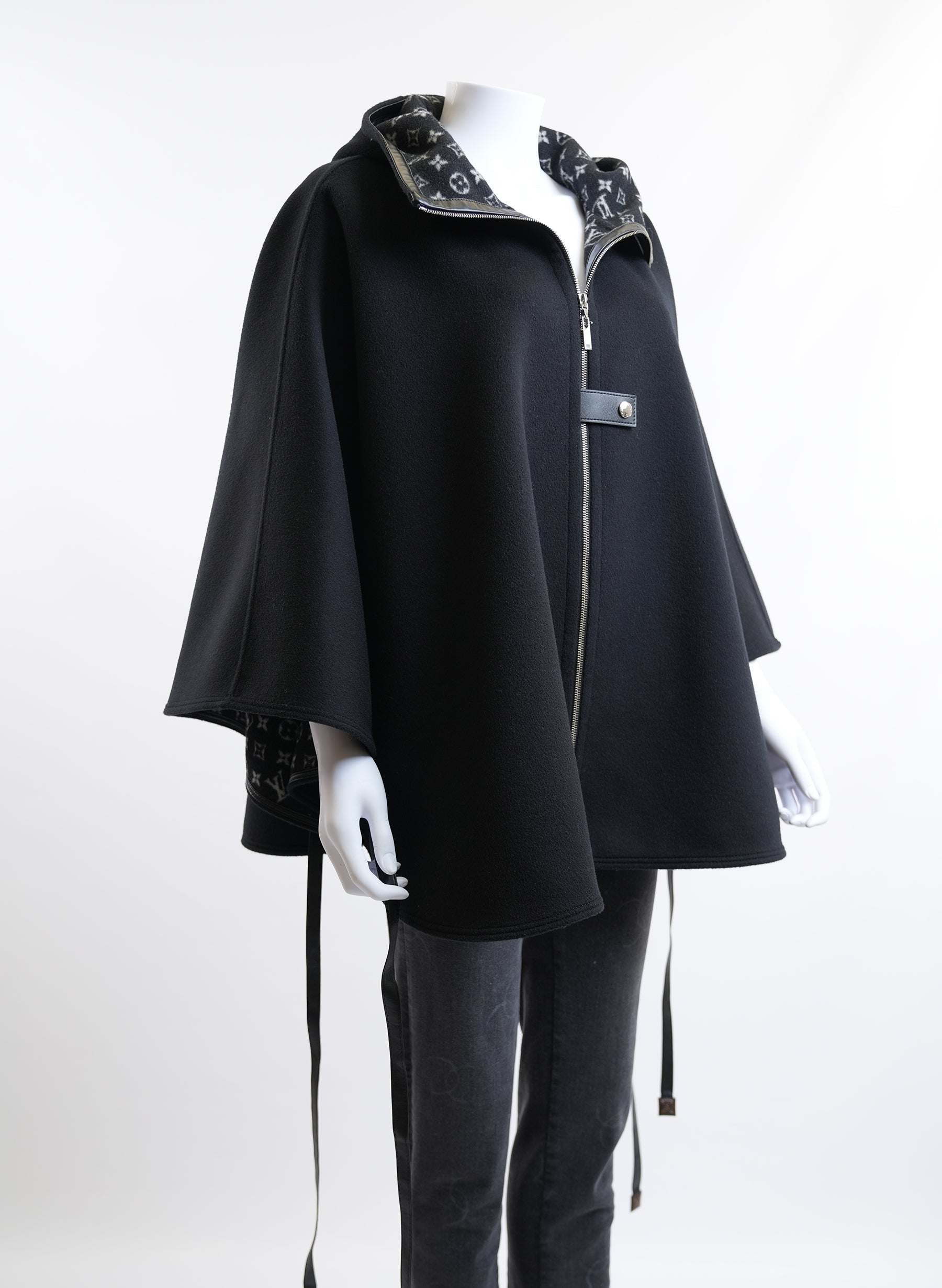 Louis Vuitton Hooded Reversible Cape