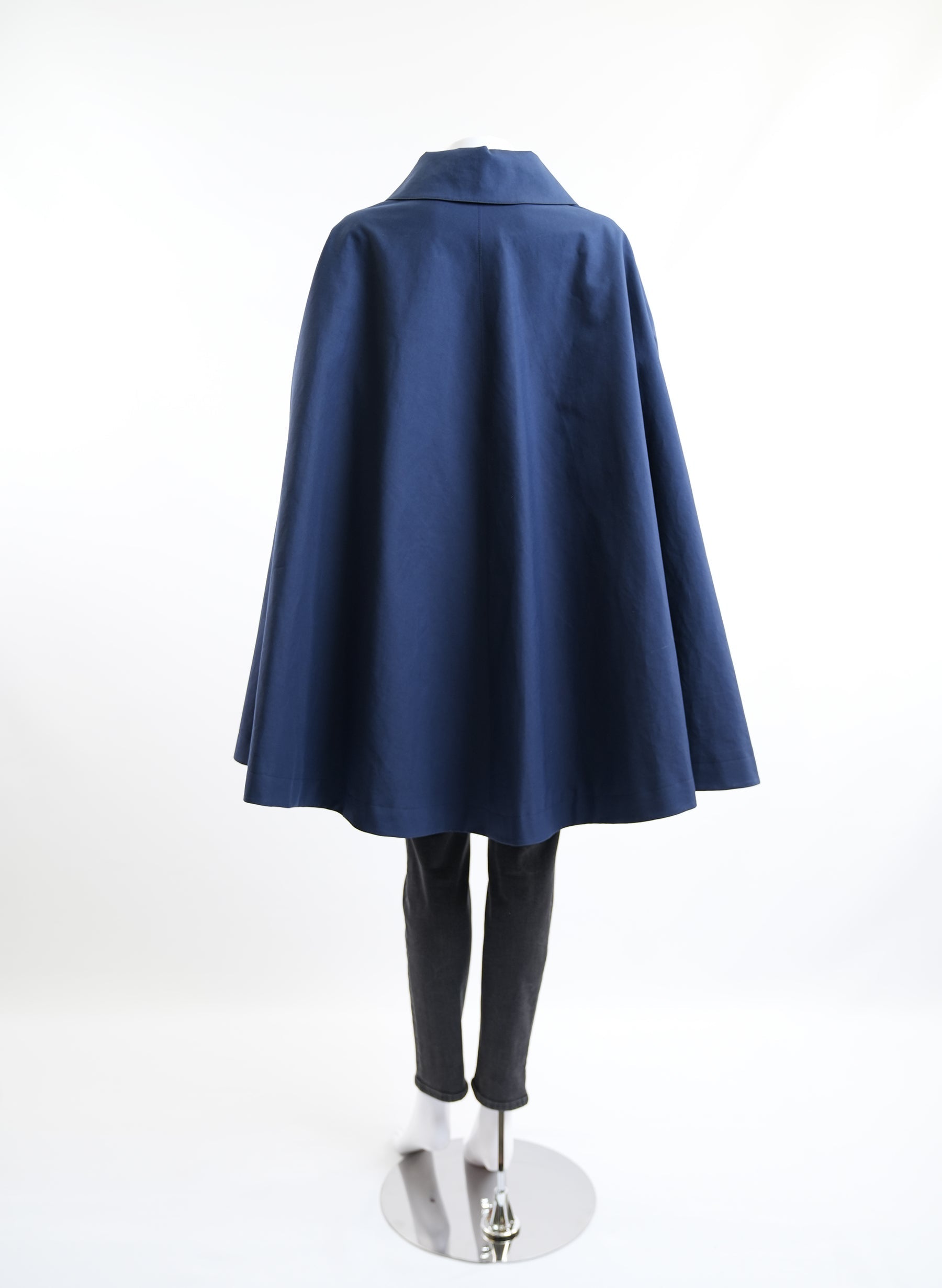 Alaia Navy Overcoat