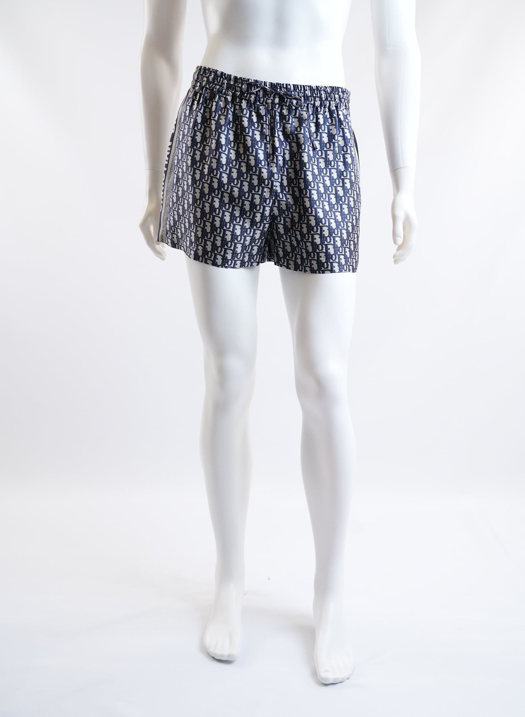 Dior Monogram Dark Grey Print Shorts