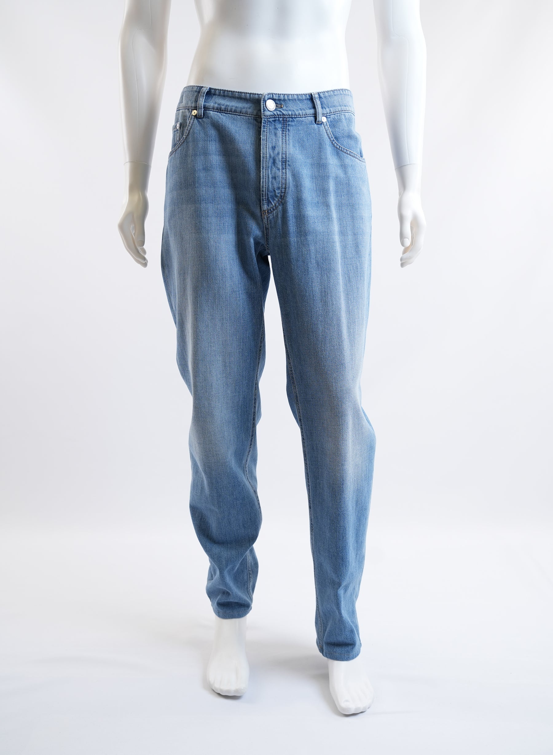 Brunello Cucinelli Blue Denim Jeans