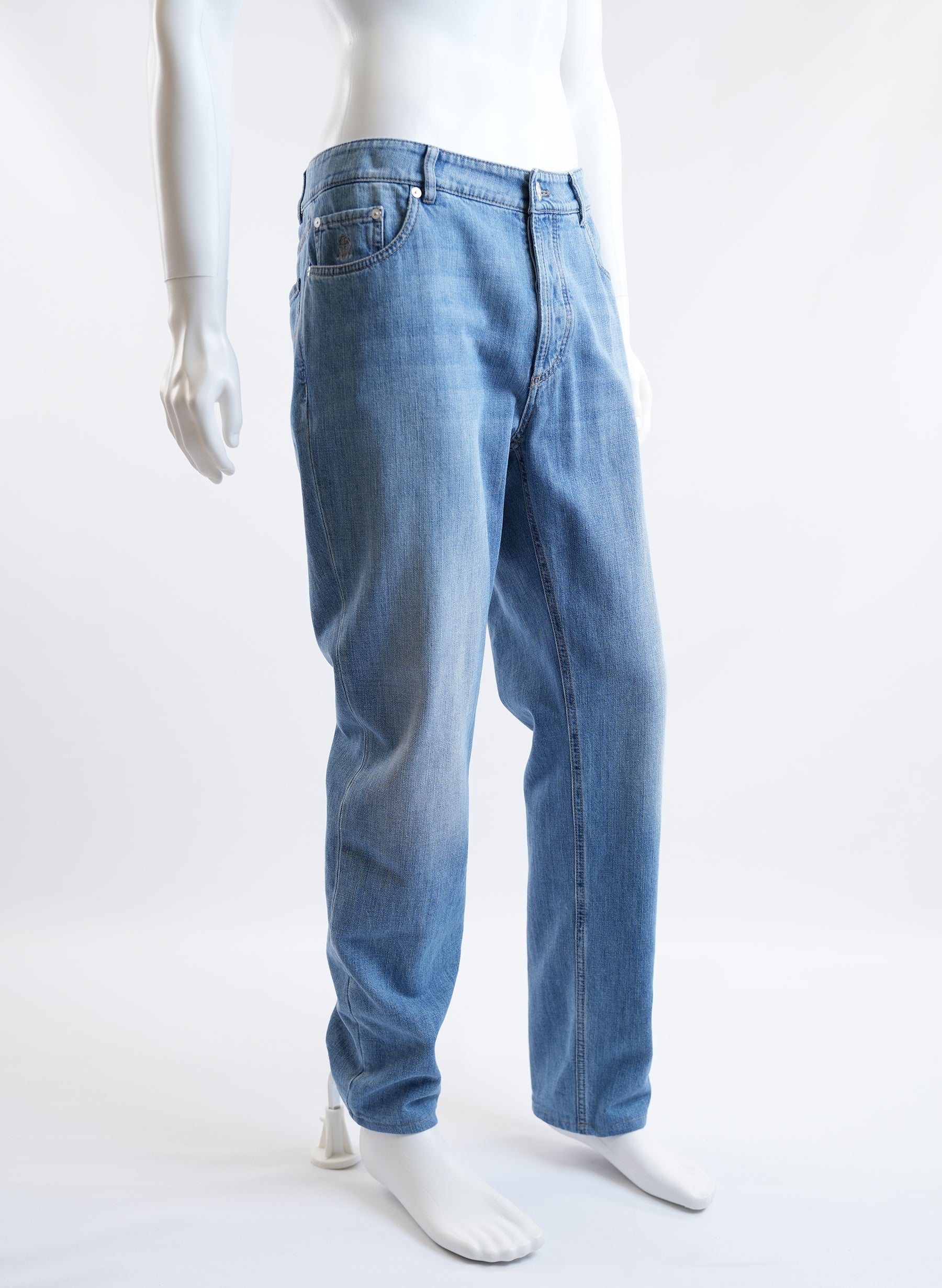 Brunello Cucinelli Blue Denim Jeans