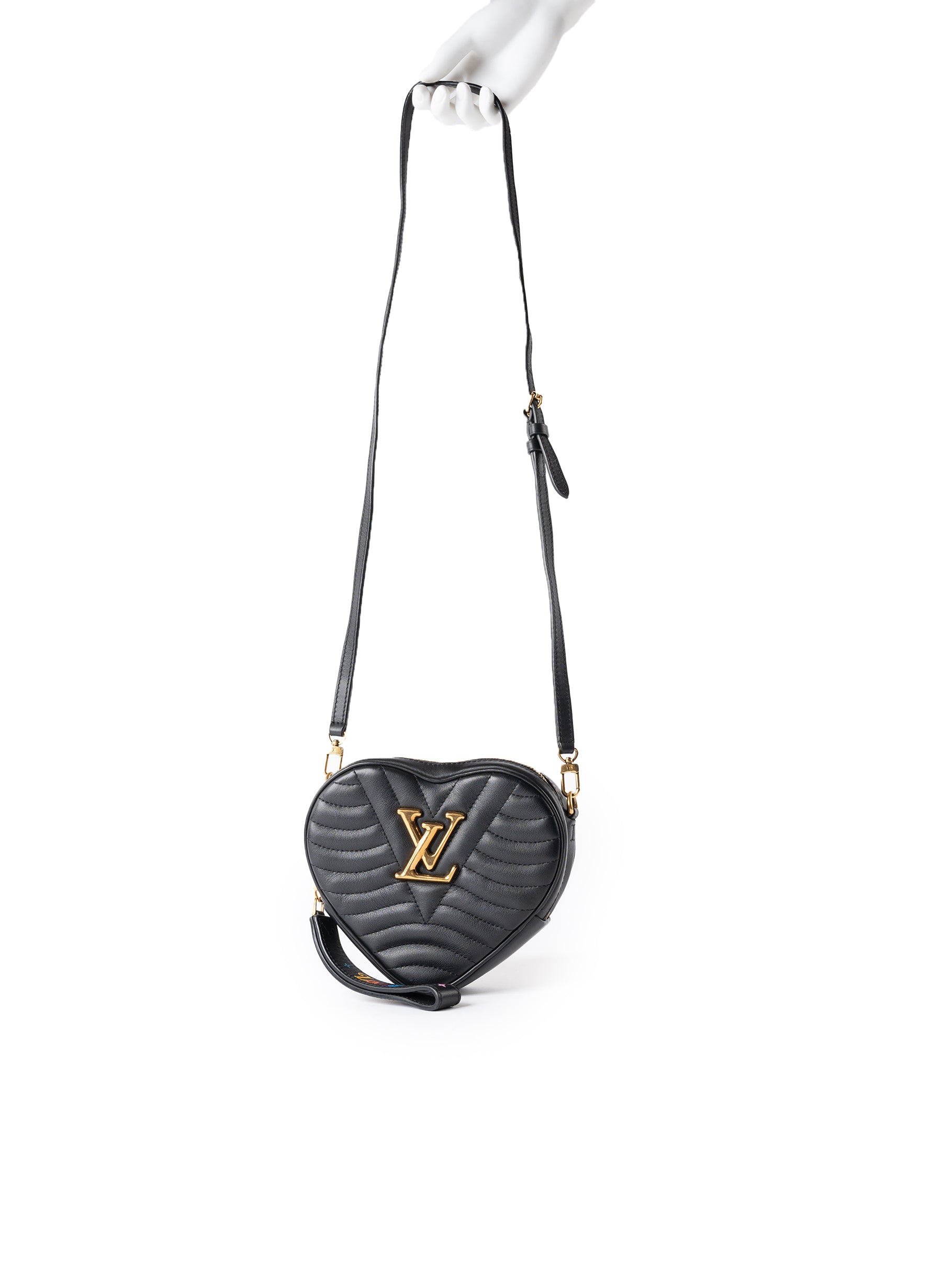 Louis Vuitton Calfskin New Wave Heart Bag