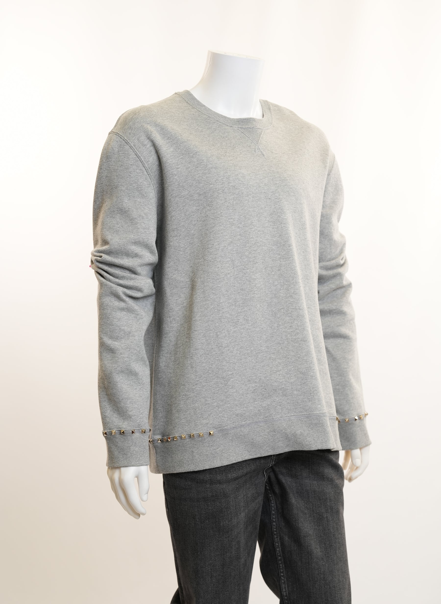 Valentino Grey Crewneck Sweatshirt