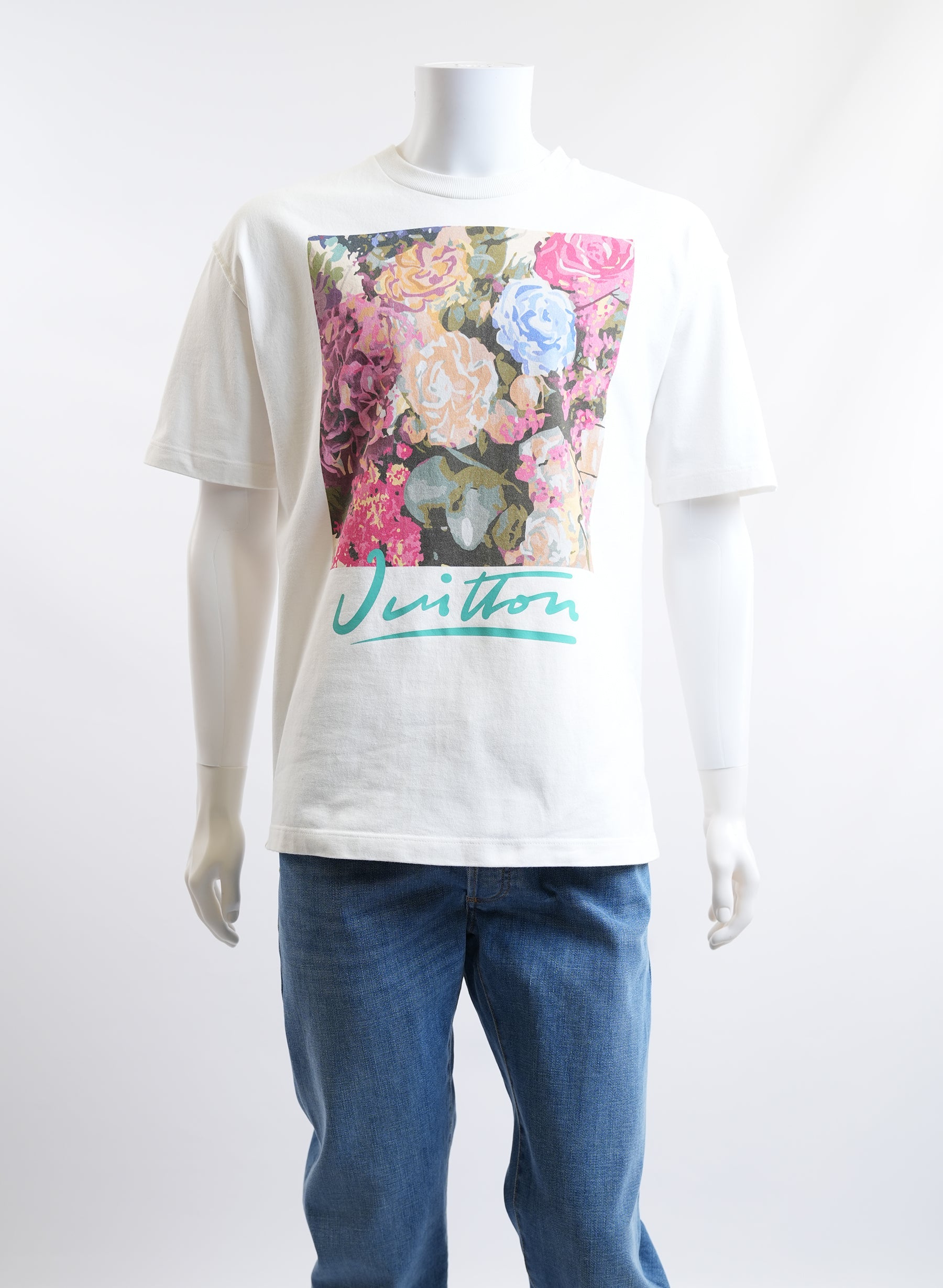 Louis Vuitton Flower Tapestry Print T-Shirt
