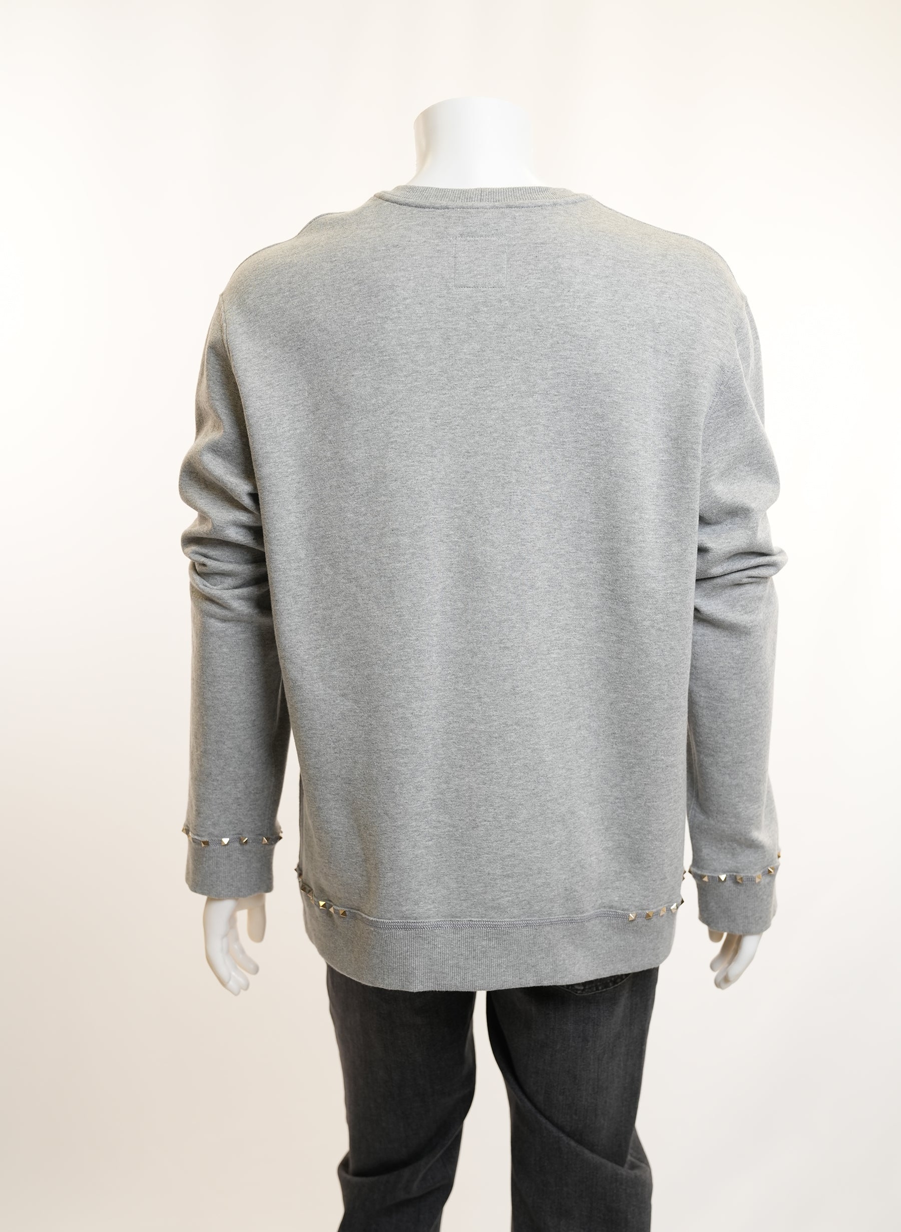 Valentino Grey Crewneck Sweatshirt