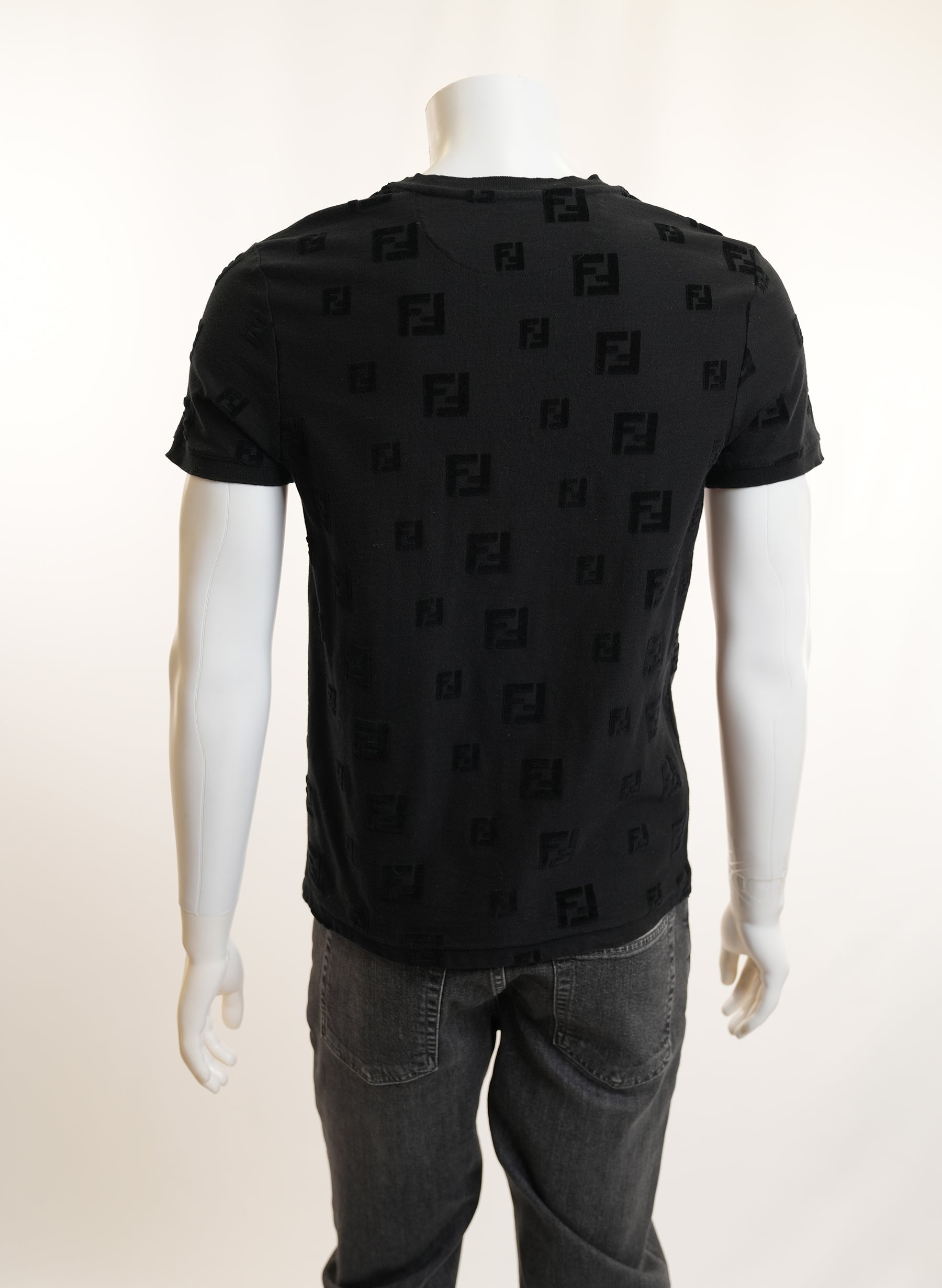 Fendi Black Monogram T-Shirt