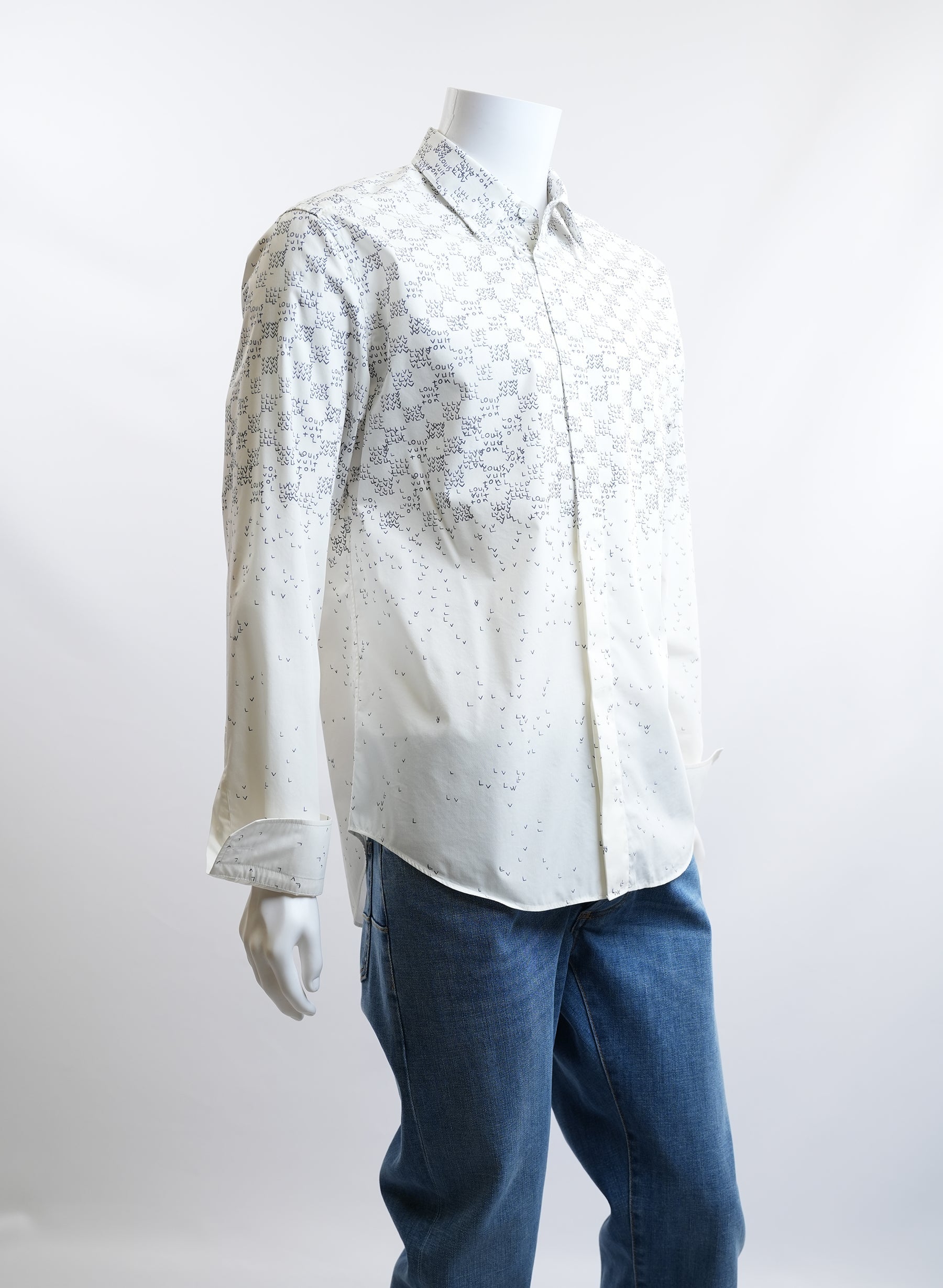 Louis Vuitton Printed Button Up