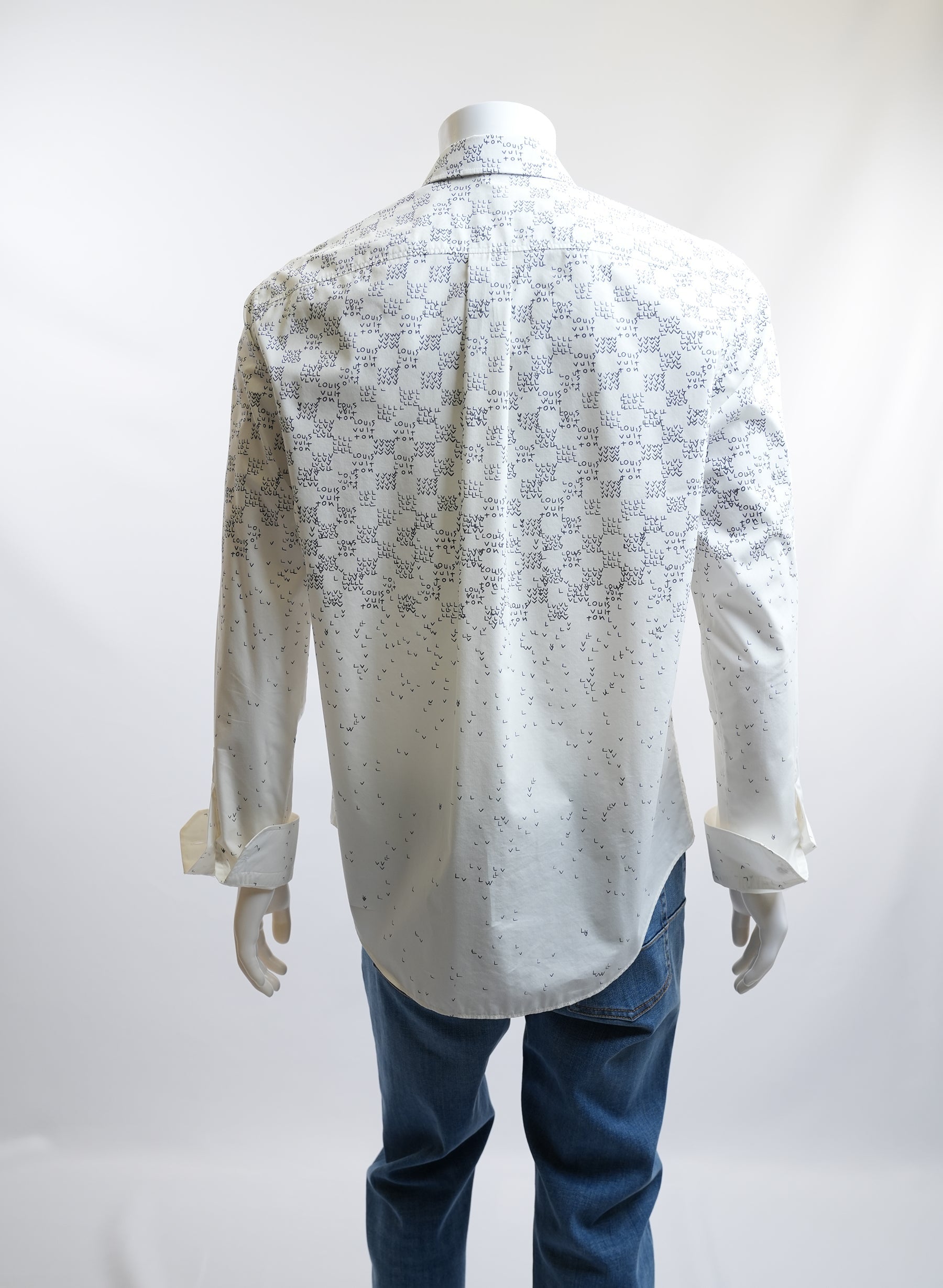 Louis Vuitton Printed Button Up