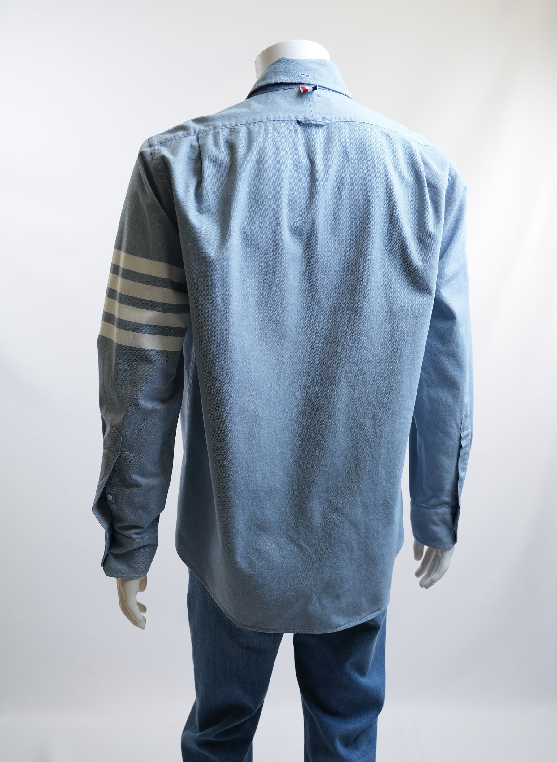 Thom Browne Light Blue Button Up