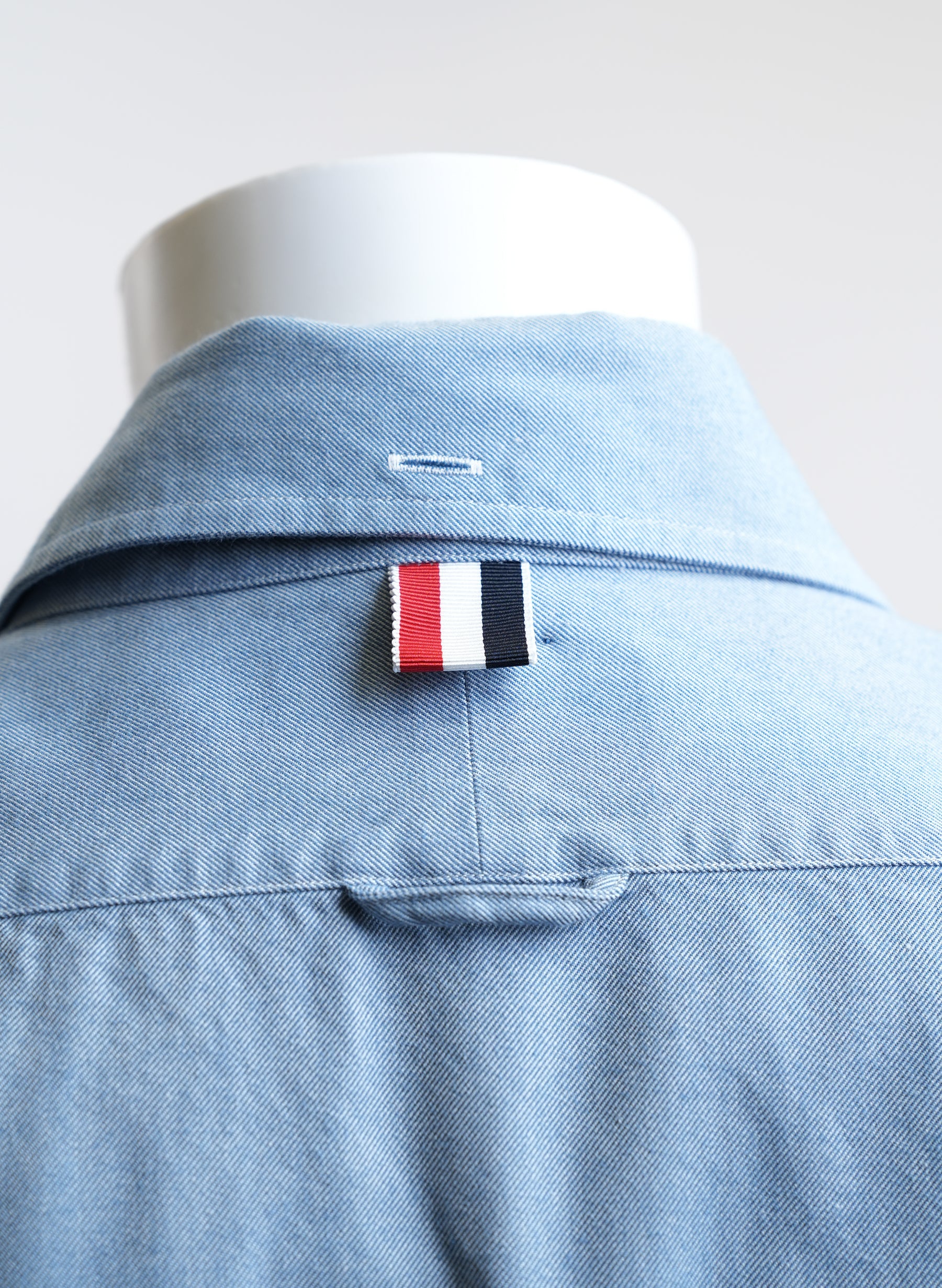 Thom Browne Light Blue Button Up