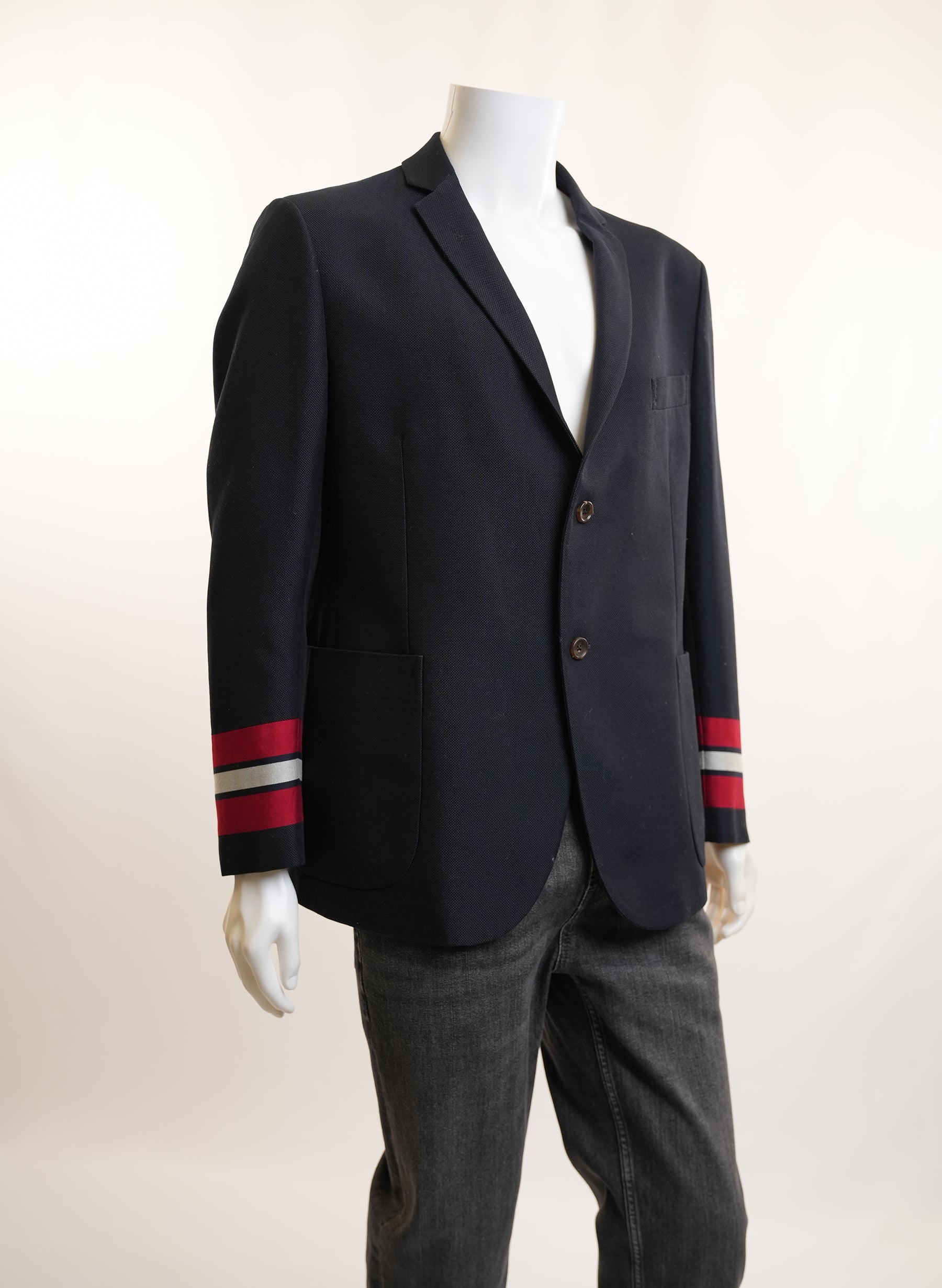 Gucci Blazer Striped Cuff