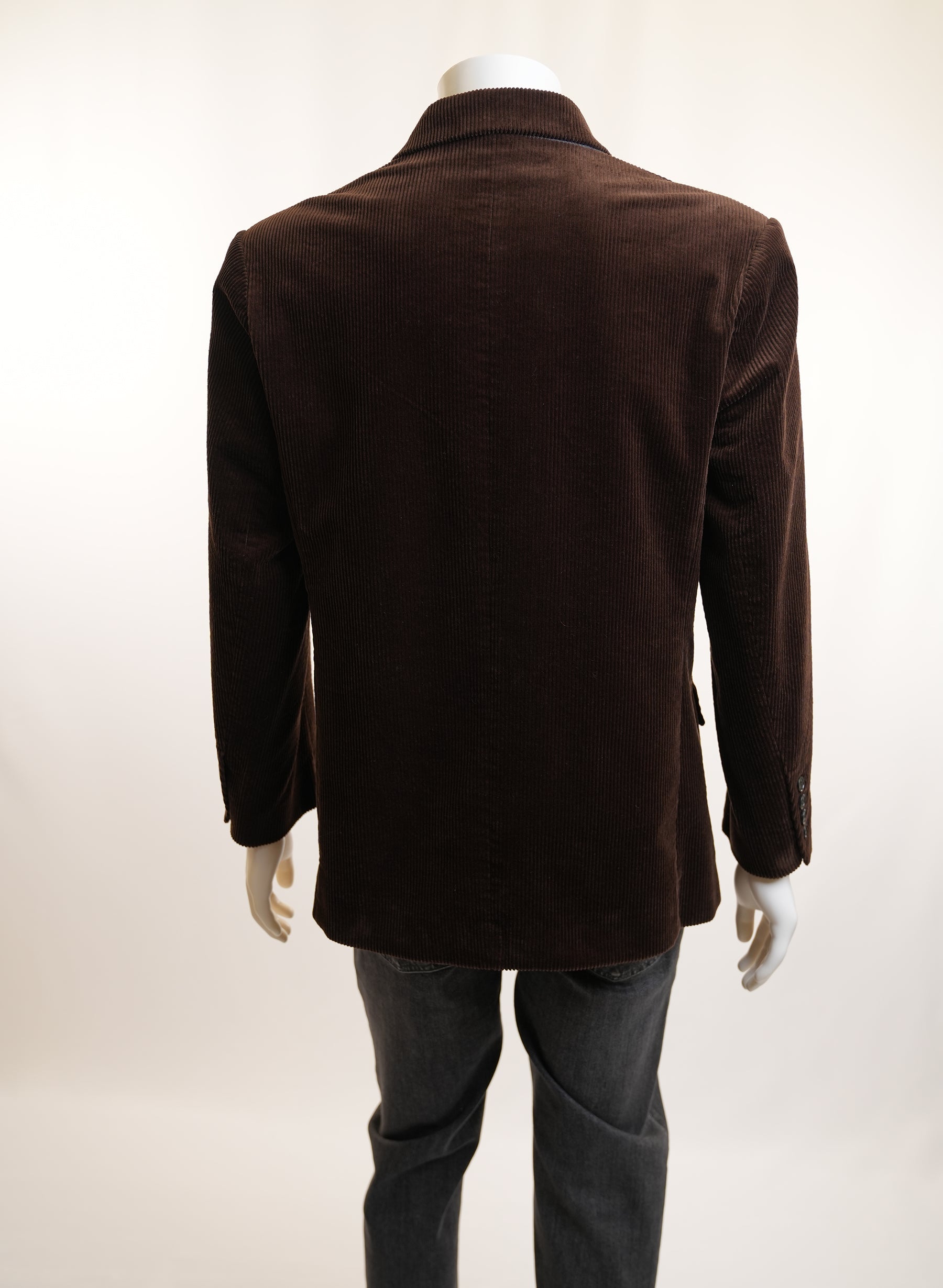 Khaite Brown Double-Breasted Blazer