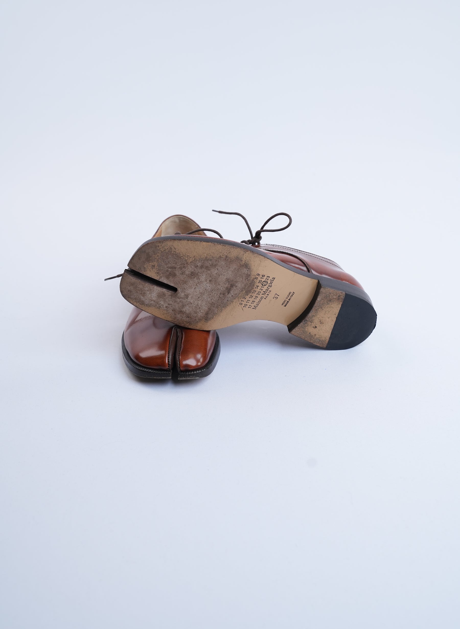 Maison Margiela Tabi Split Toe Leather Shoes