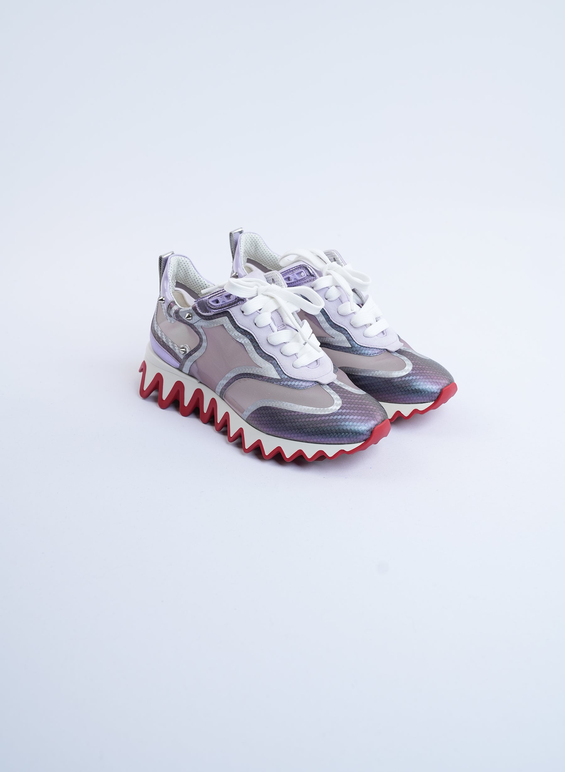 Christian Louboutin Sharkina Mesh Sneakers