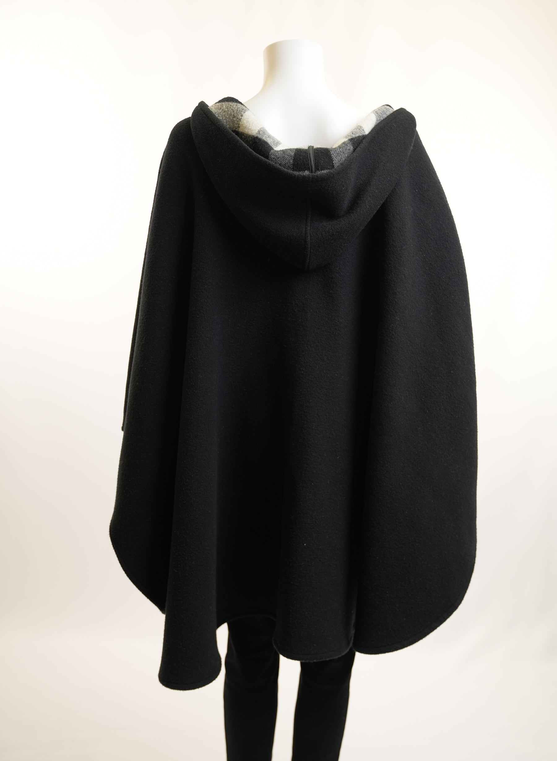 Burberry Hooded Cashmere Shawl