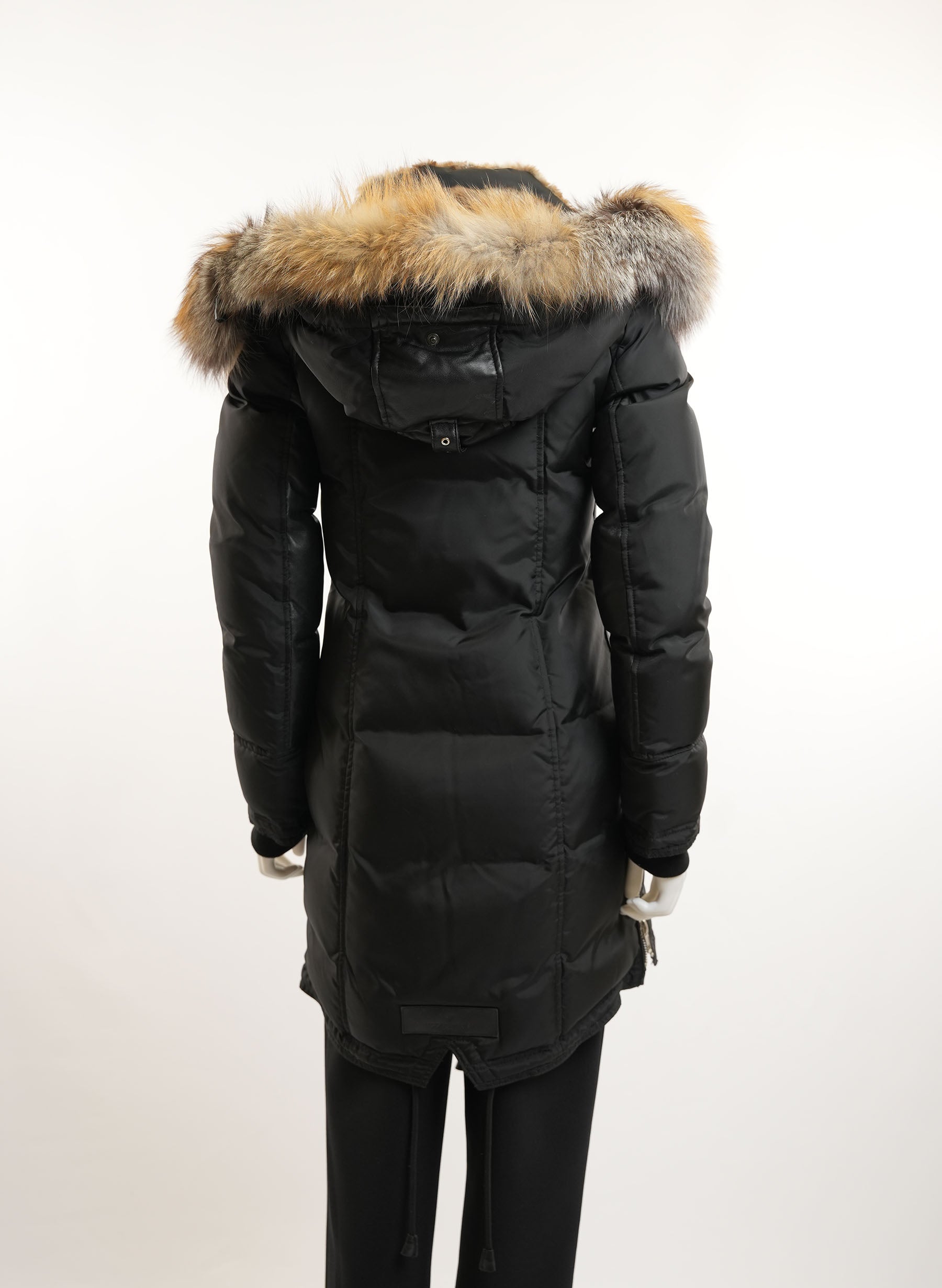 Parka en fourrure de renard Nicole Benisti Brera