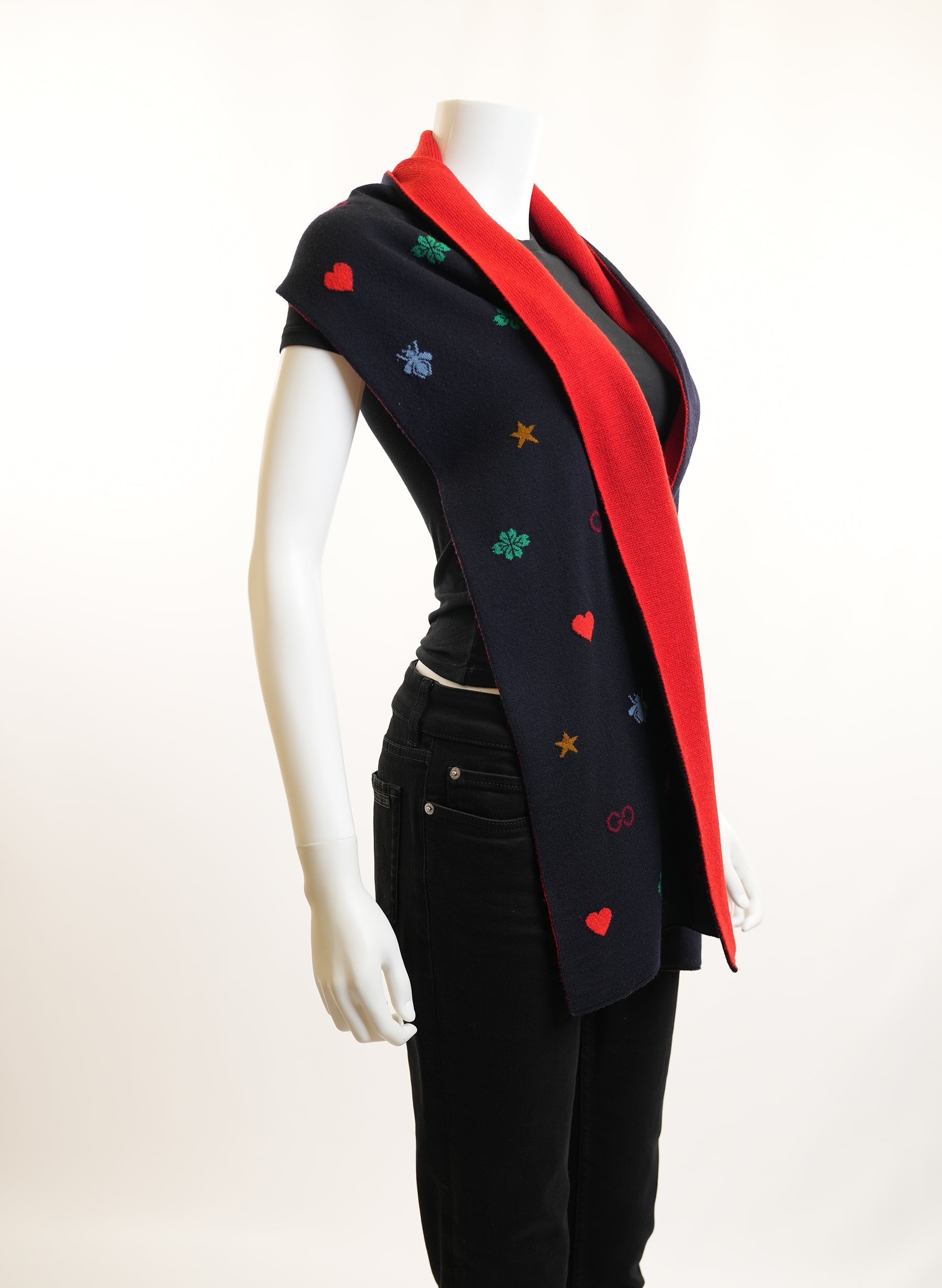 Gucci Double-Sided Shawl