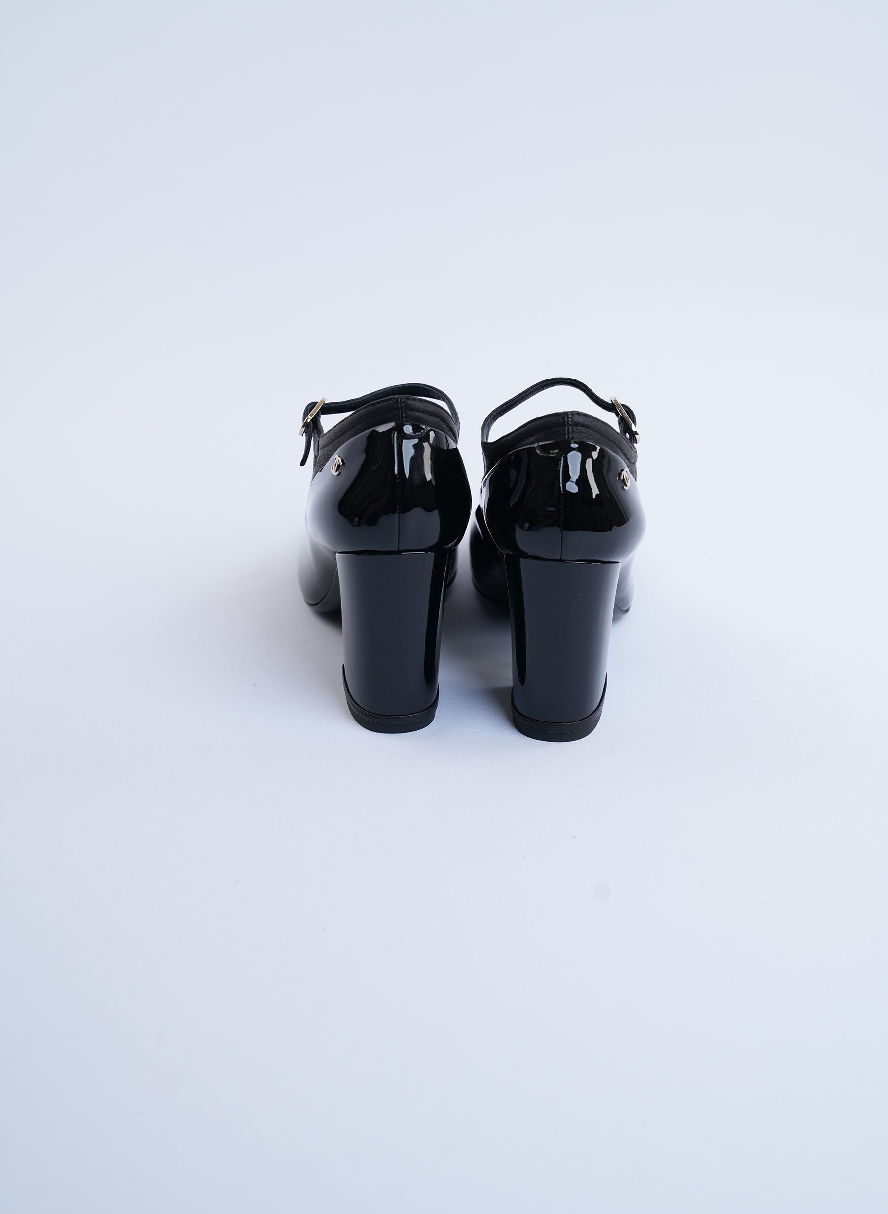 Chanel High Heel Pump With Straps