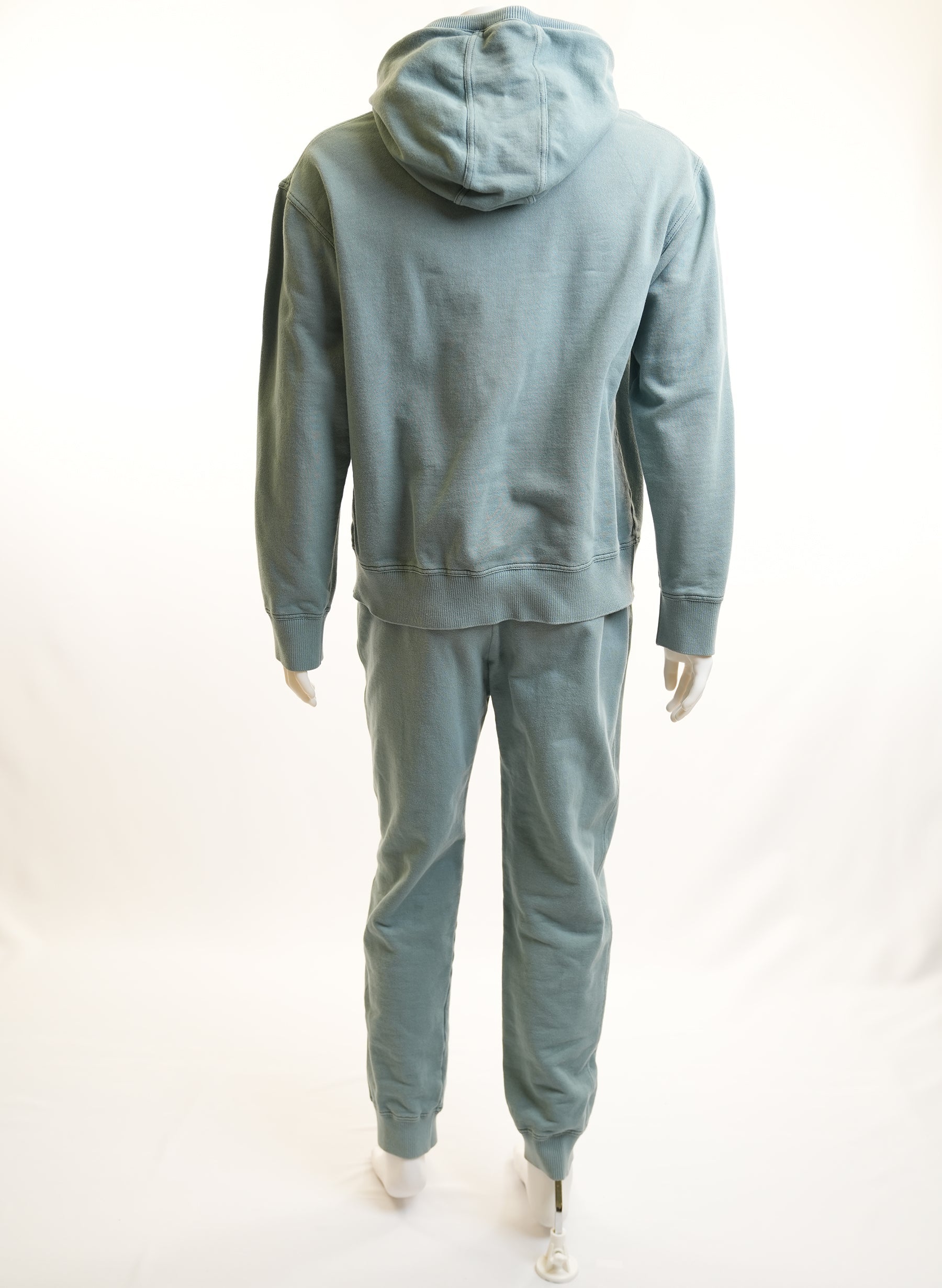 Thom Browne Teal Hooded Cotton Tracksuit