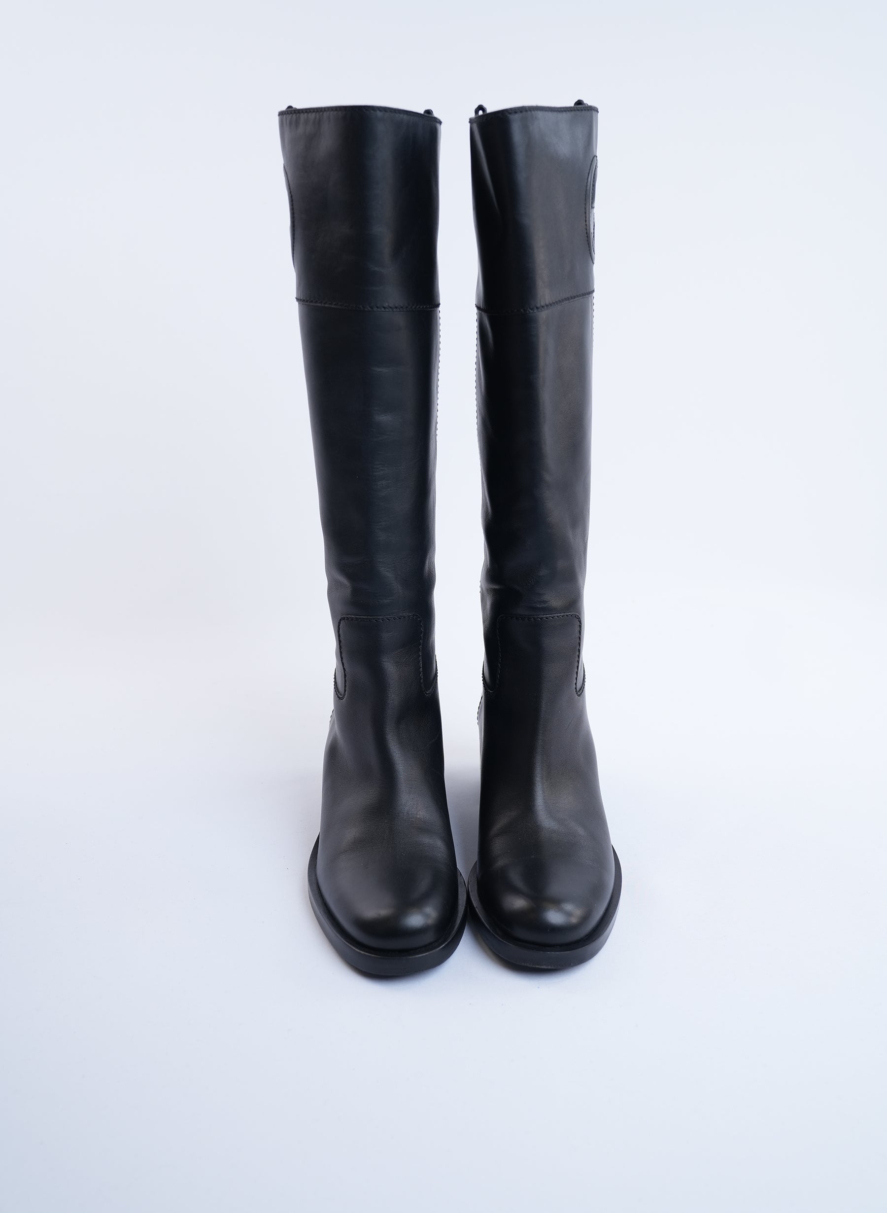 Gucci Logo Black Boots