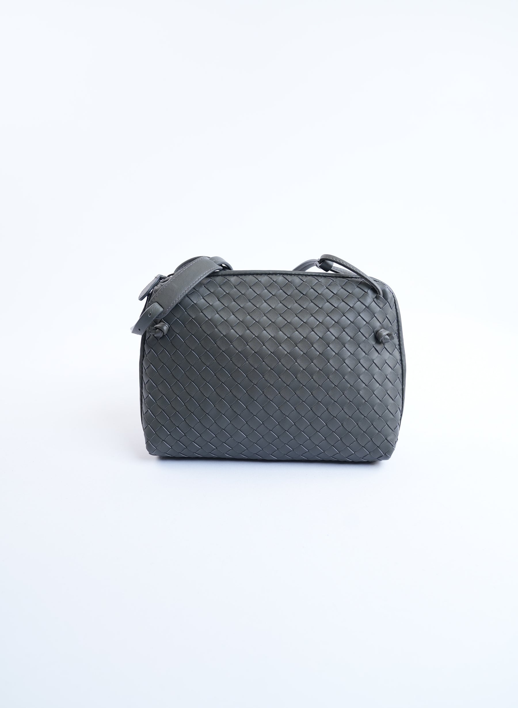 Bottega Nodini Dark Gery Bag