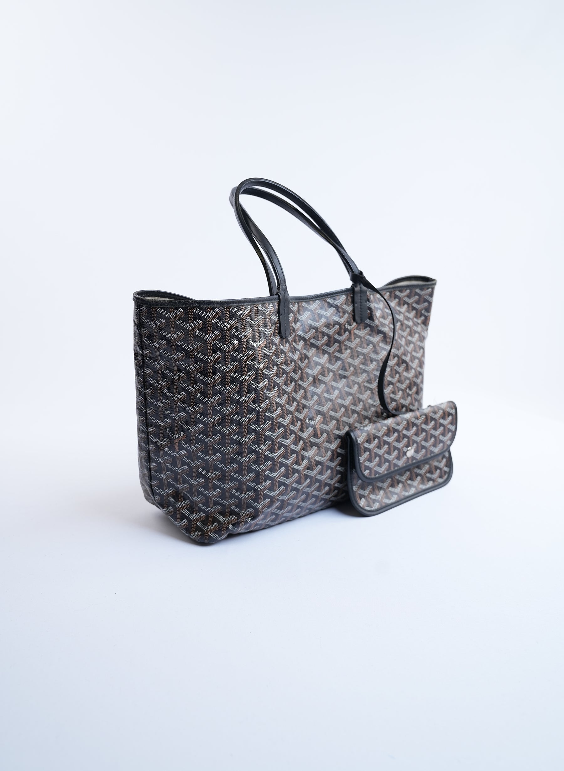 Goyard Saint Louis PM Tote In Black