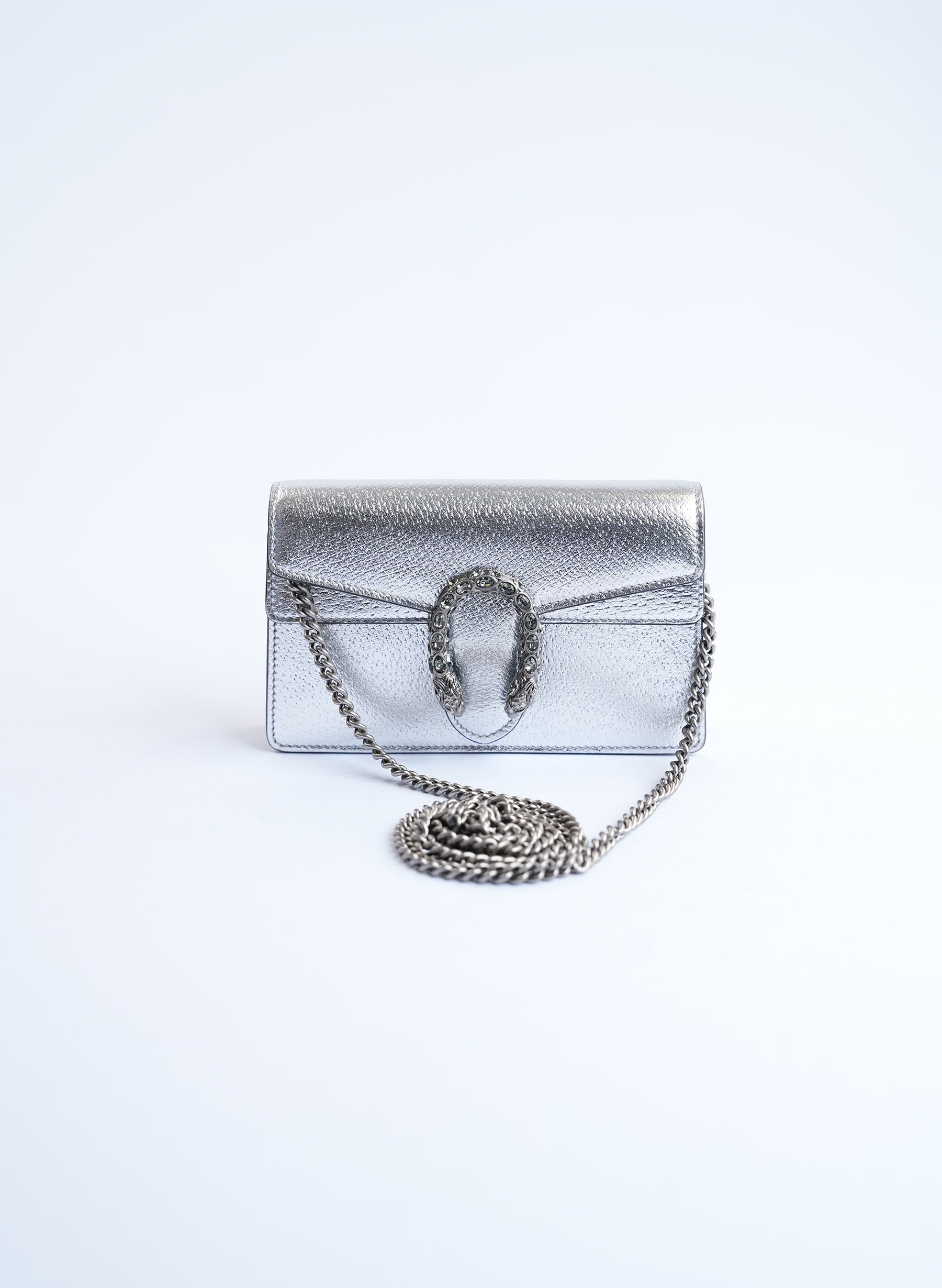 Gucci Dionysus Mini Silver Bag