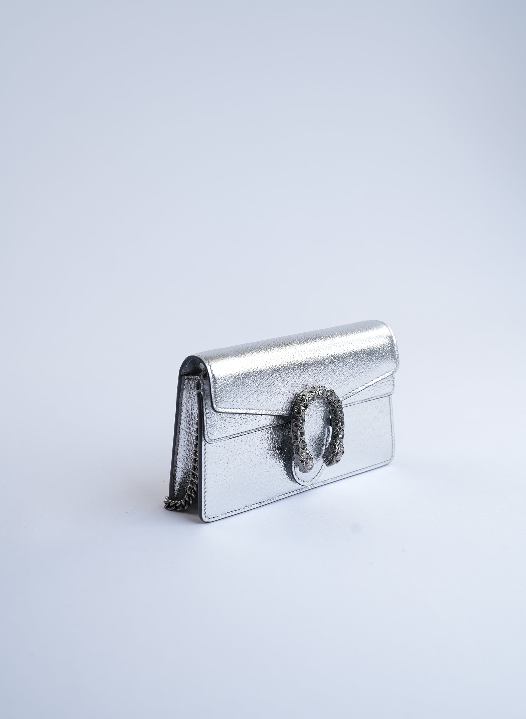 Gucci Dionysus Mini Silver Bag