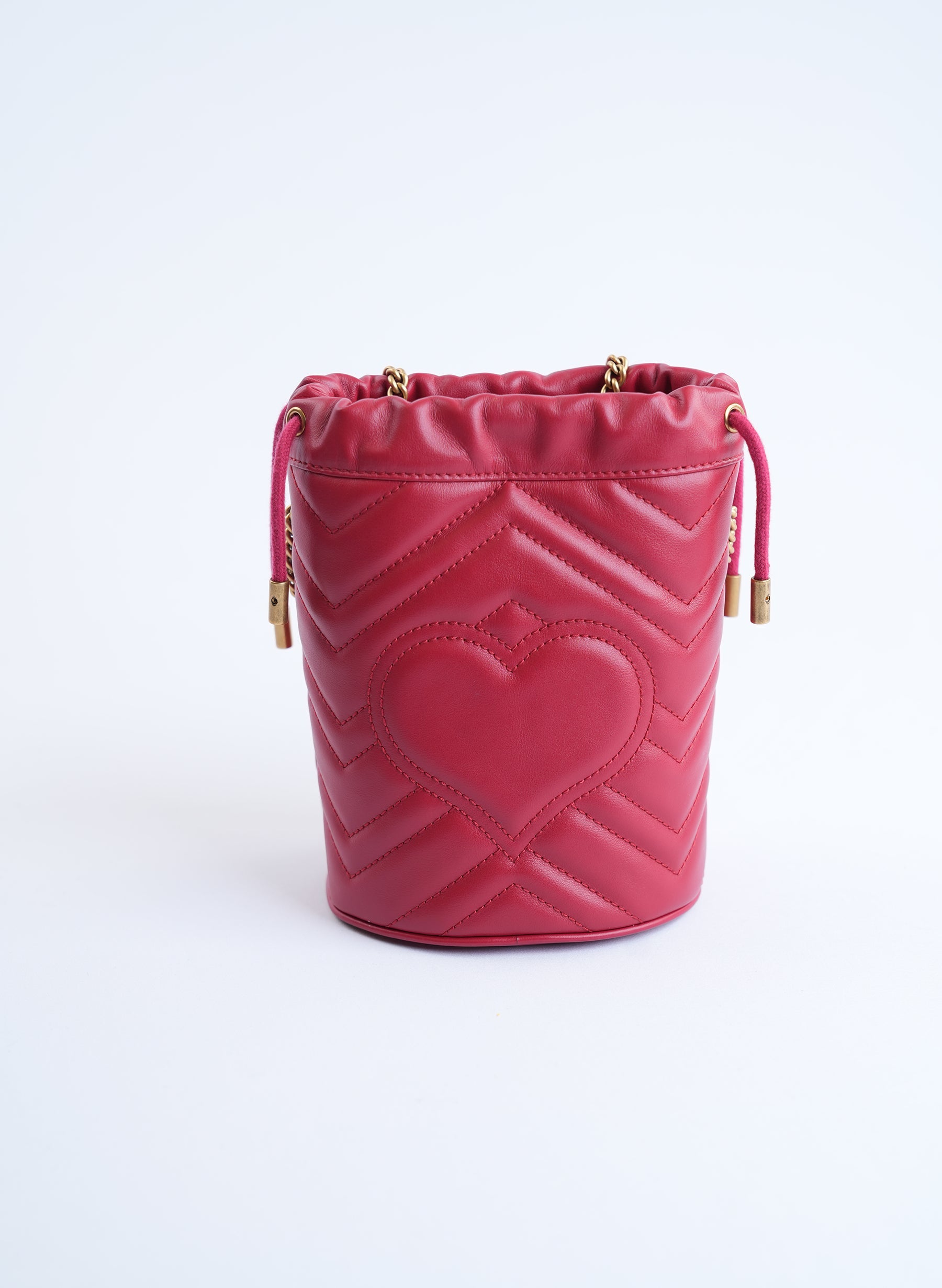 Gucci Mini Mormont Quilted Bucket Bag