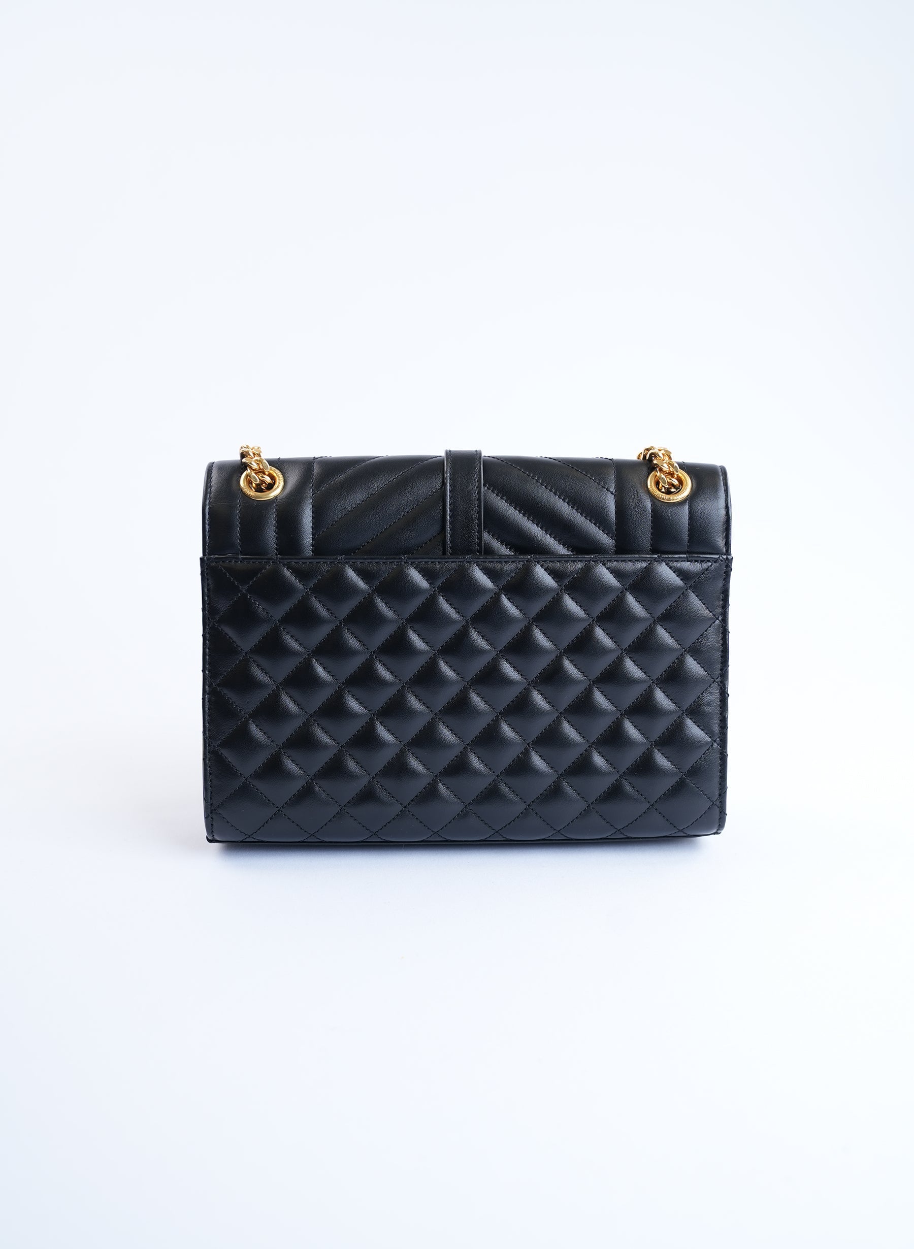 Saint Laurent Envelope Matelasse Lambskin Bag