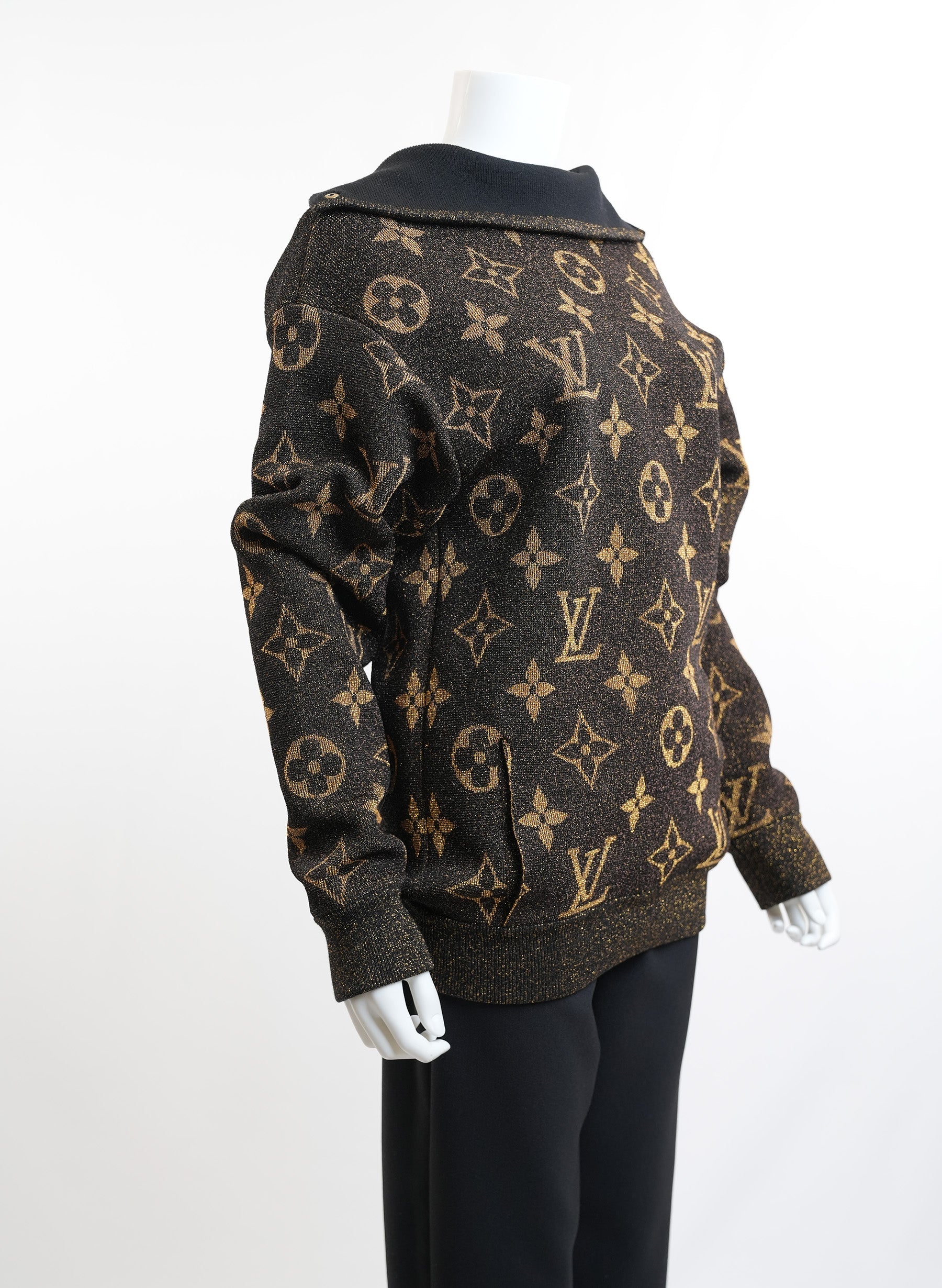 Louis Vuitton Lurex Monogram Pullover