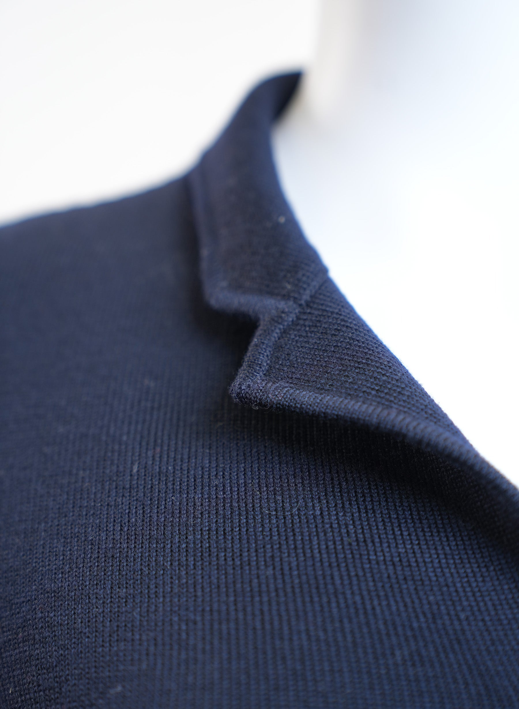 Thom Browne Wool Blend Navy Blue Blazer